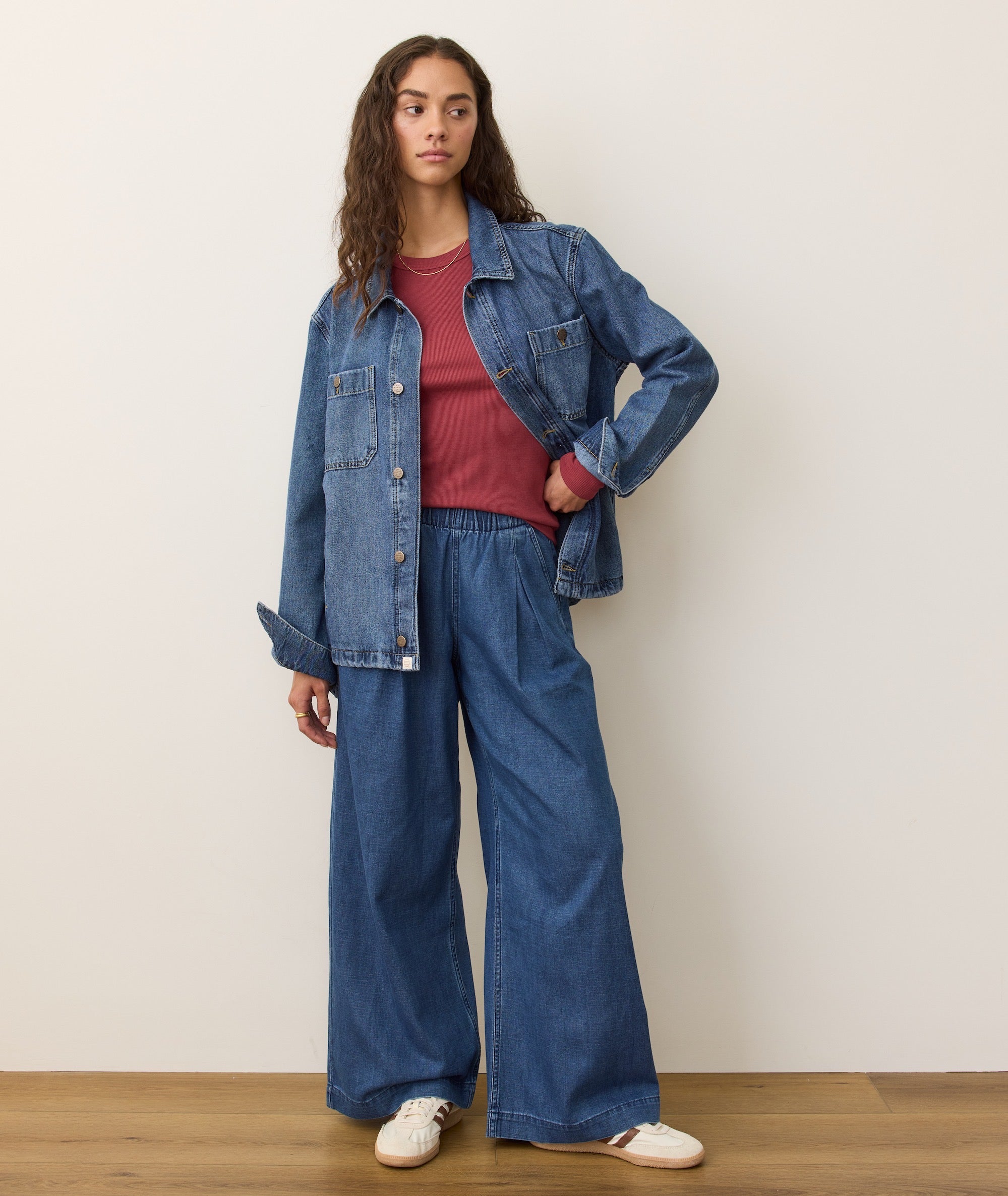 Lexi Rib Sun-In Longsleeve Crew Tee