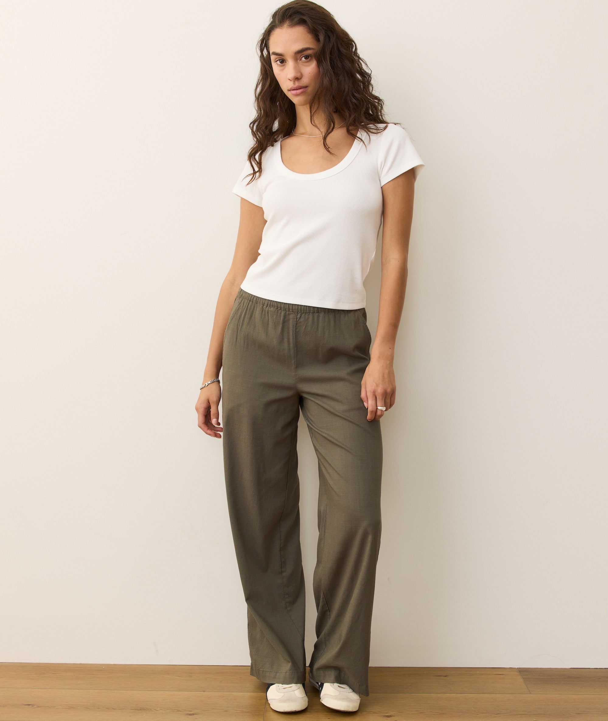 Lexi Rib Sun-In Scoop Tee