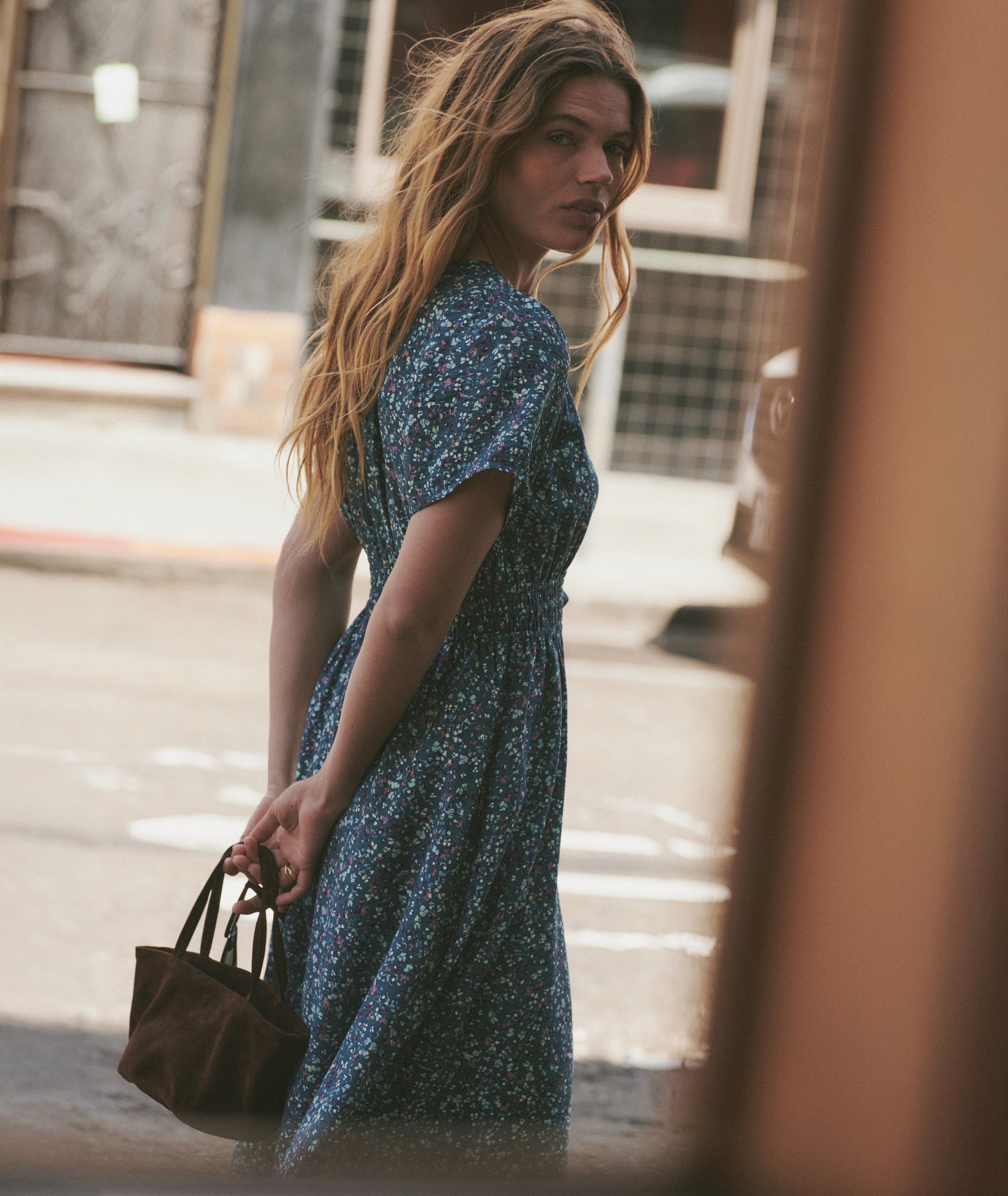 Women's Annika Midi Dress | Deep Aqua Women's Annika Midi Dress | Deep Aqua