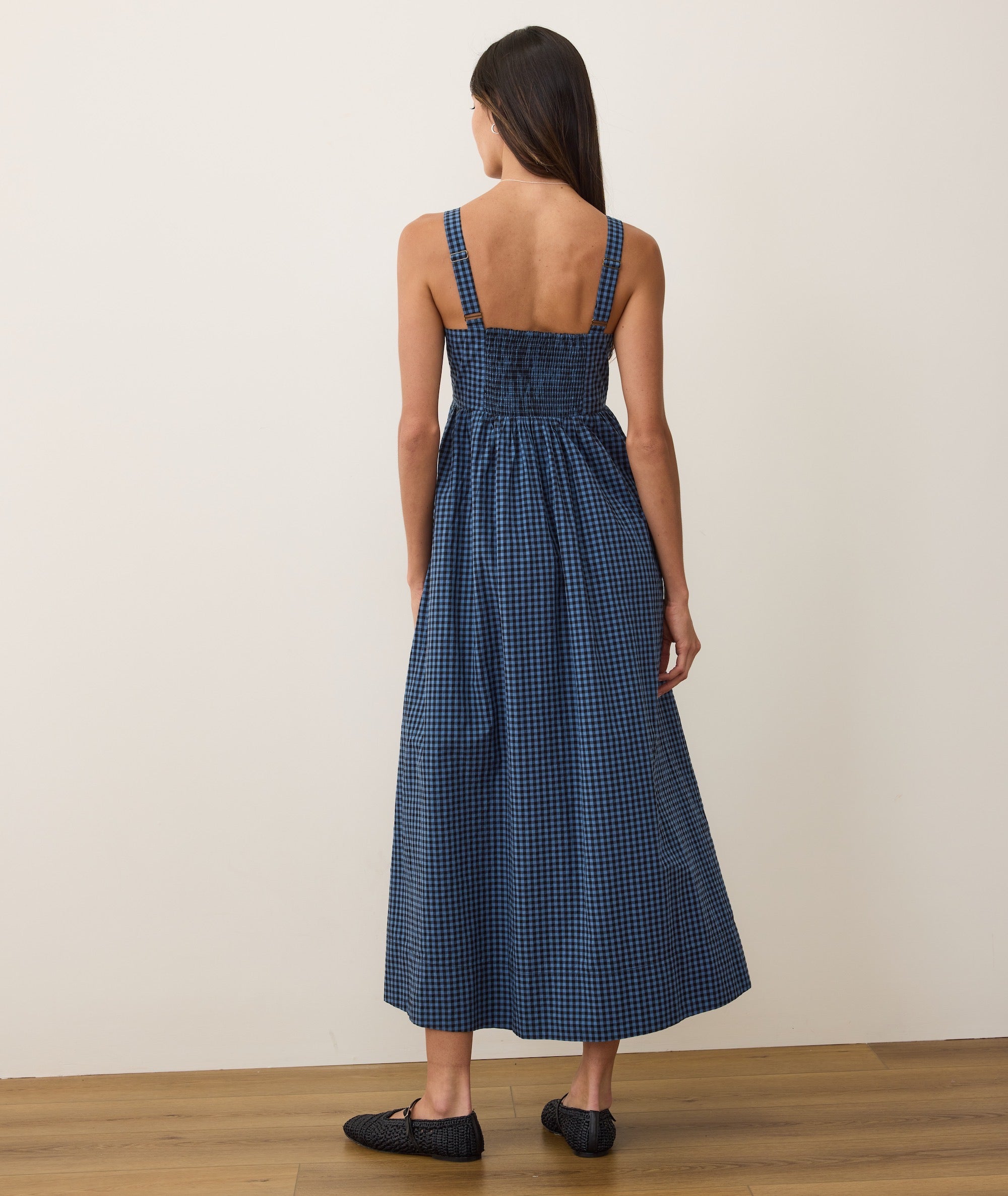 Demi Poplin Midi Dress