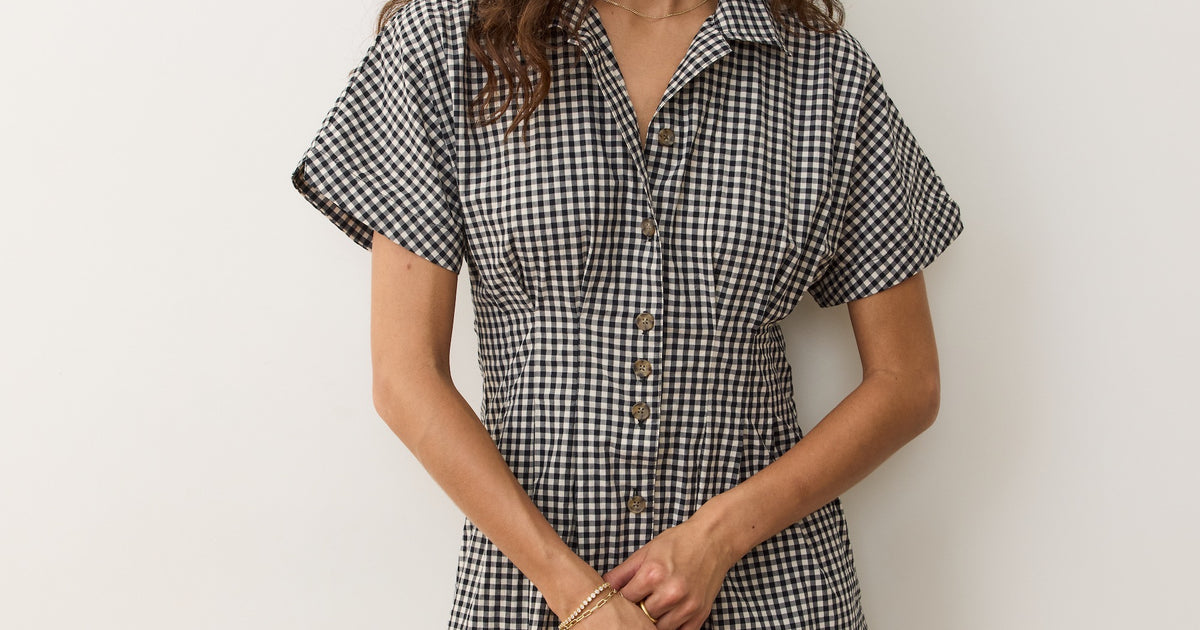 Arden Mini Shirt Dress  Marine Layer