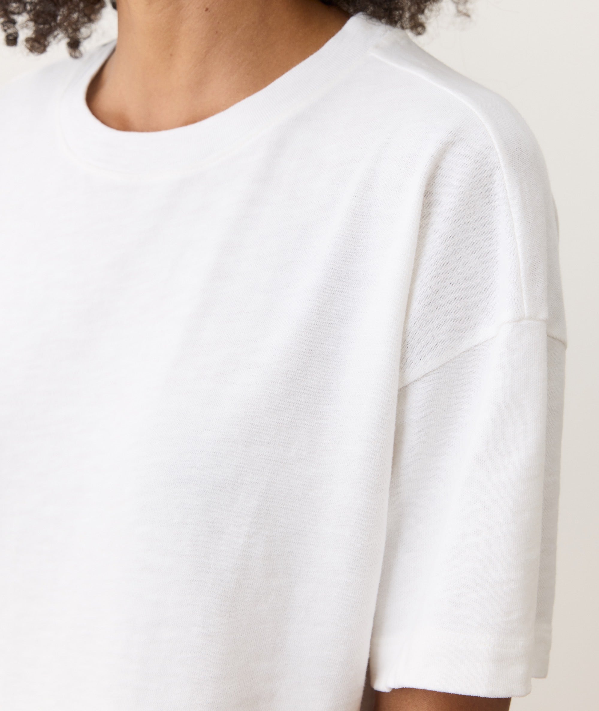 Sadie Vintage Slub Oversized Tee