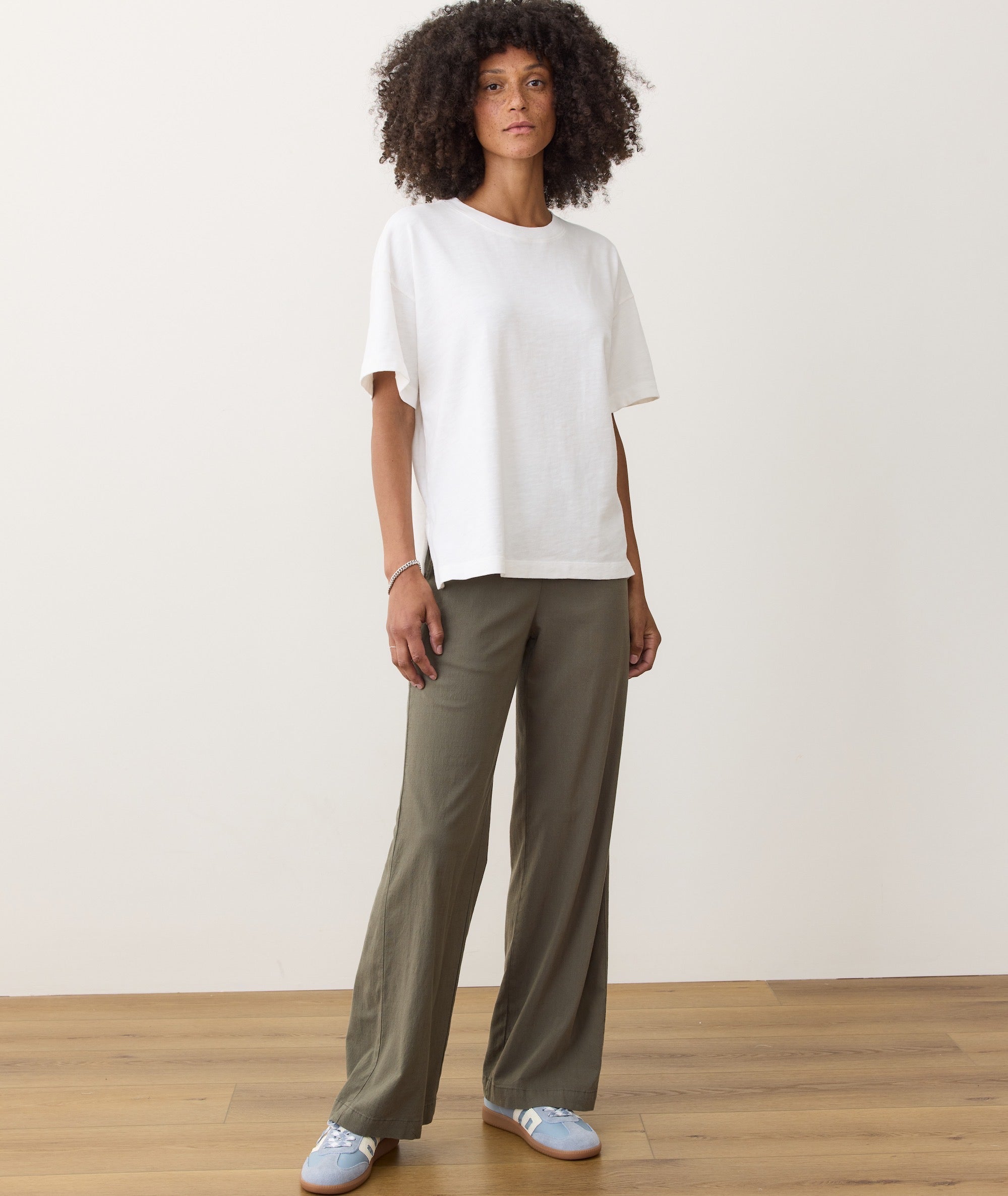 Sadie Vintage Slub Oversized Tee