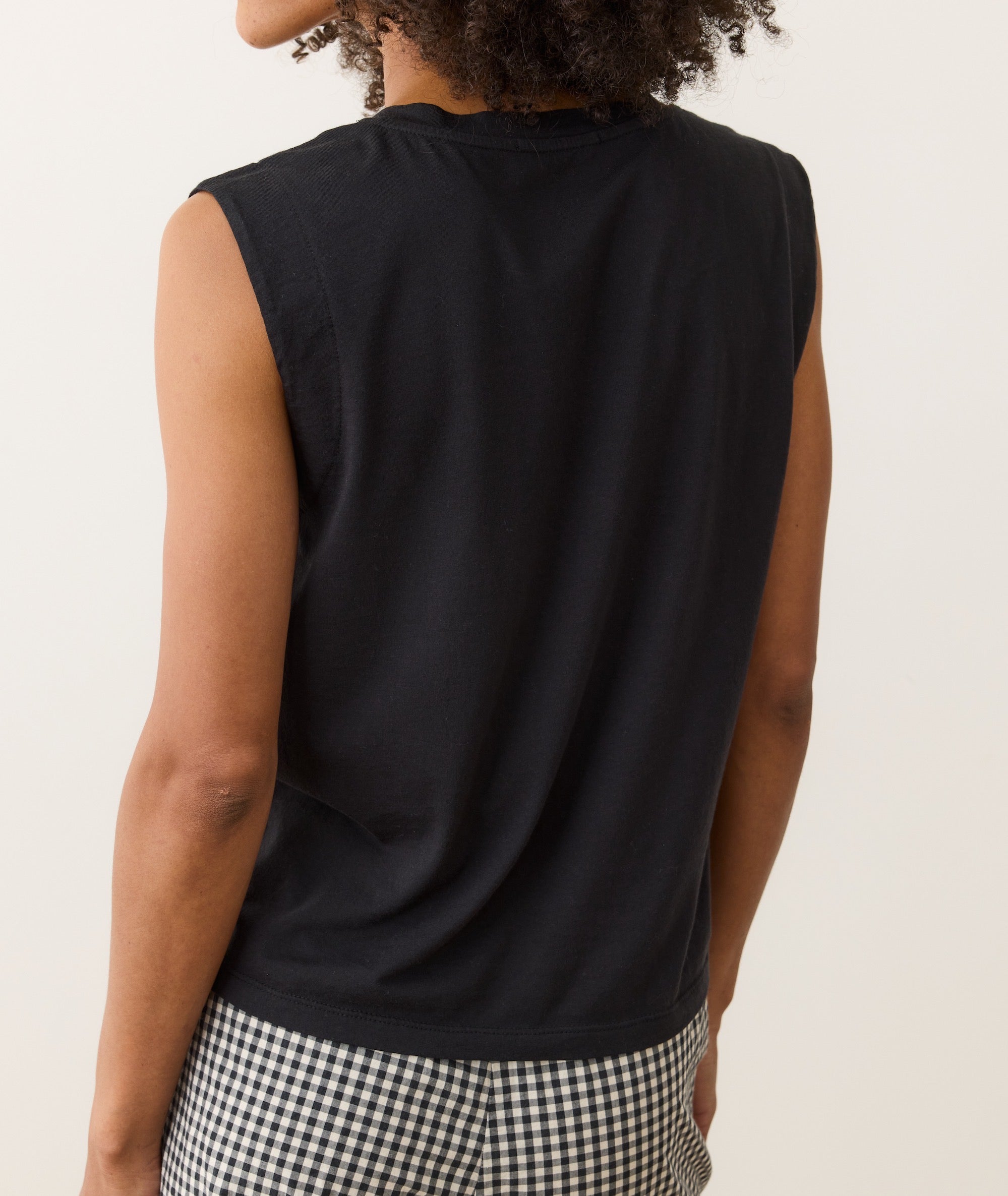 Pima Tissue V-Neck Tank