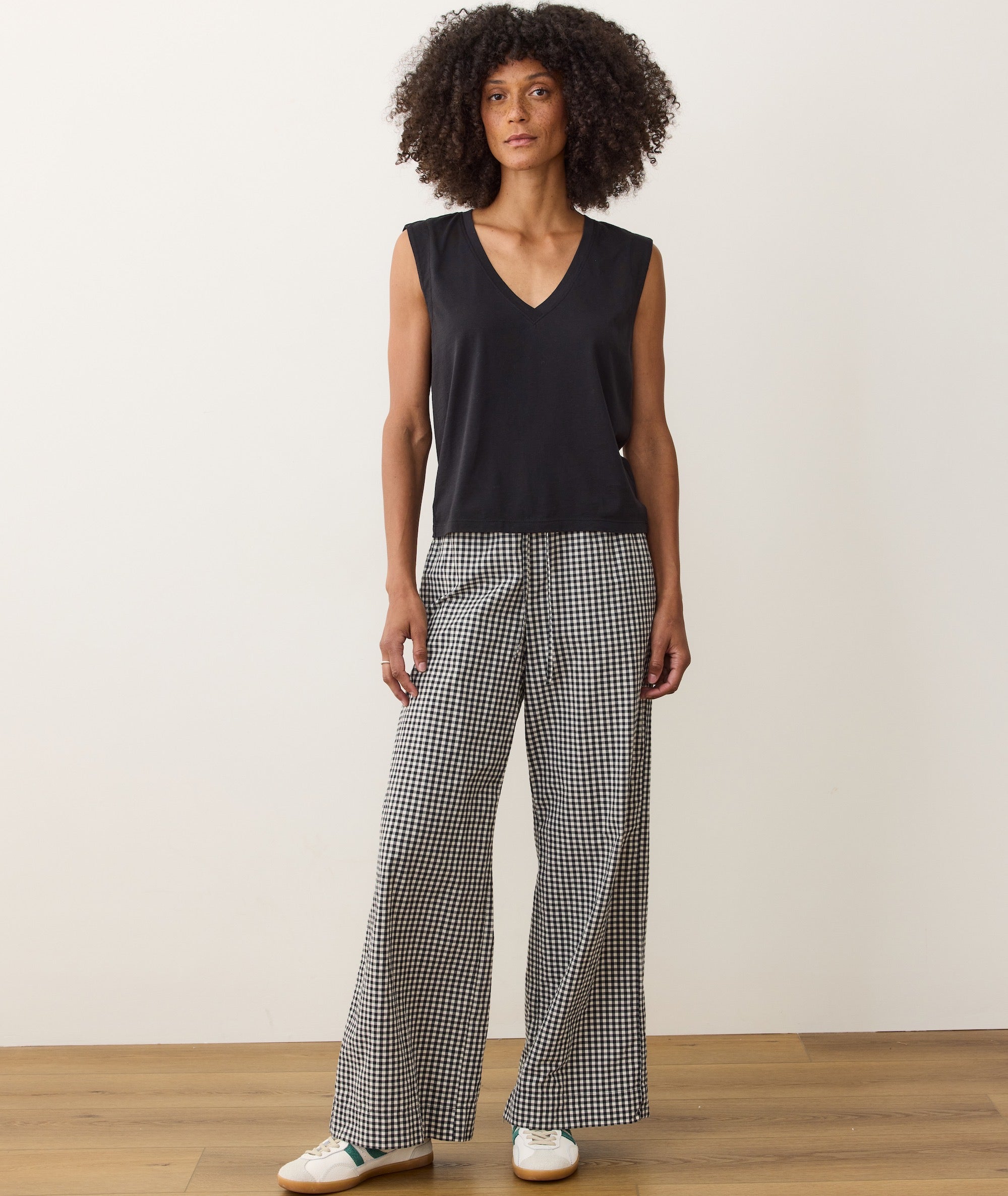 Pima Tissue V-Neck Tank