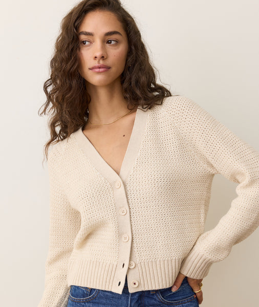 トップス RIGID SEA COTTON Cardigan - RAW トップス RIGID SEA COTTON