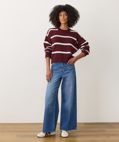 Charlie Denim Wide Leg Pant
