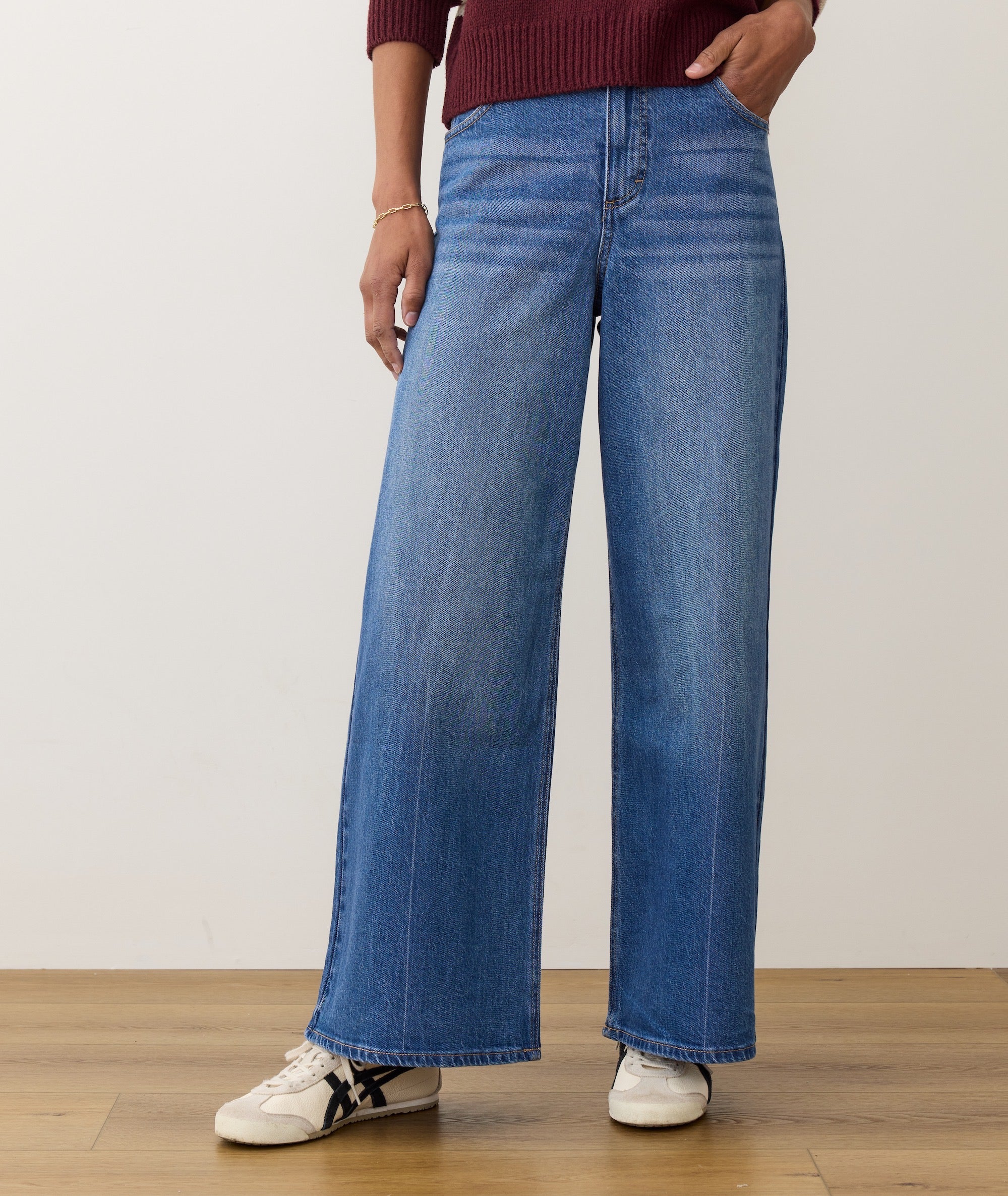 Charlie Denim Wide Leg Pant