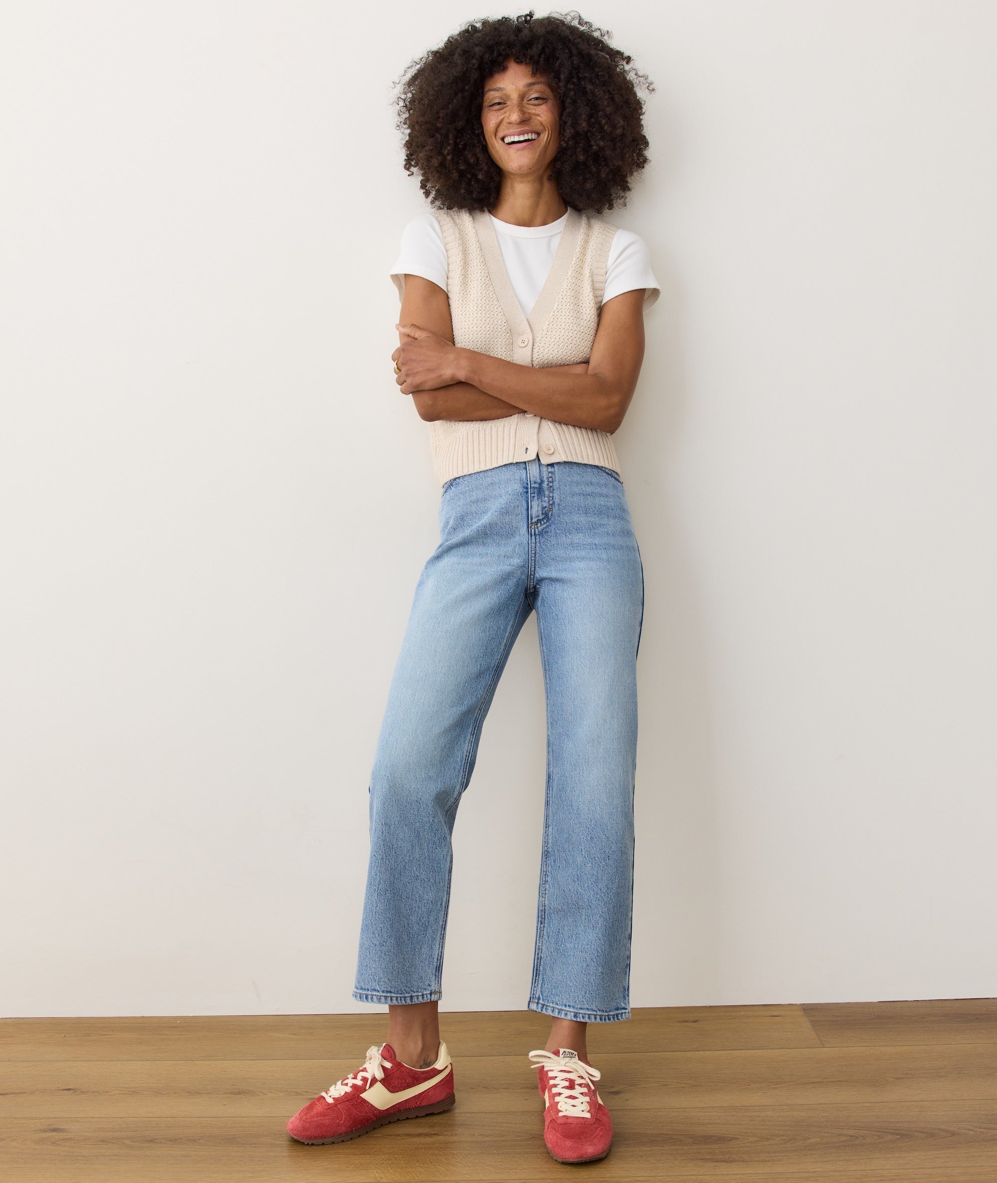 Charlie Denim Straight Leg Pant
