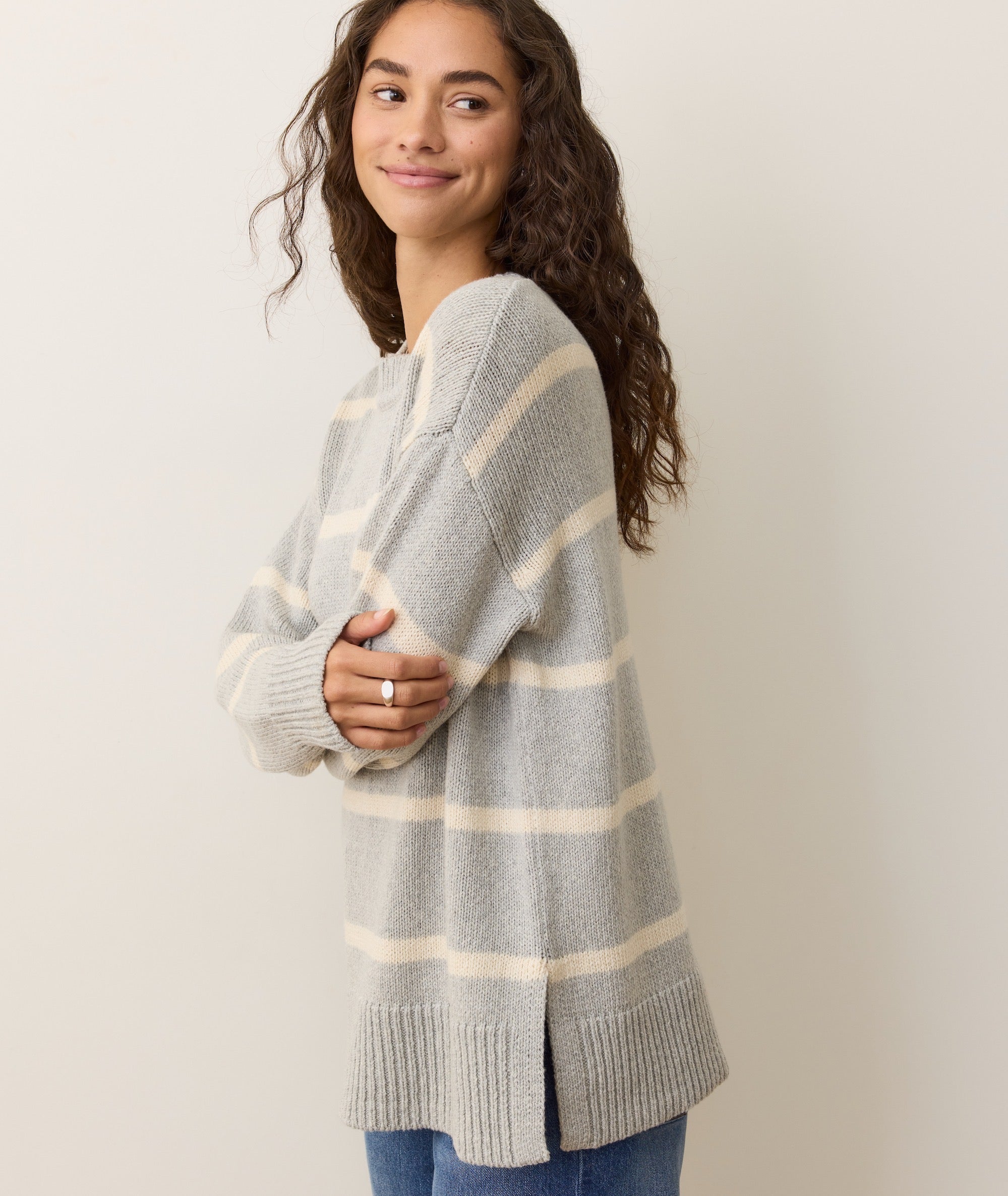 Berkeley Oversized Crewneck Sweater