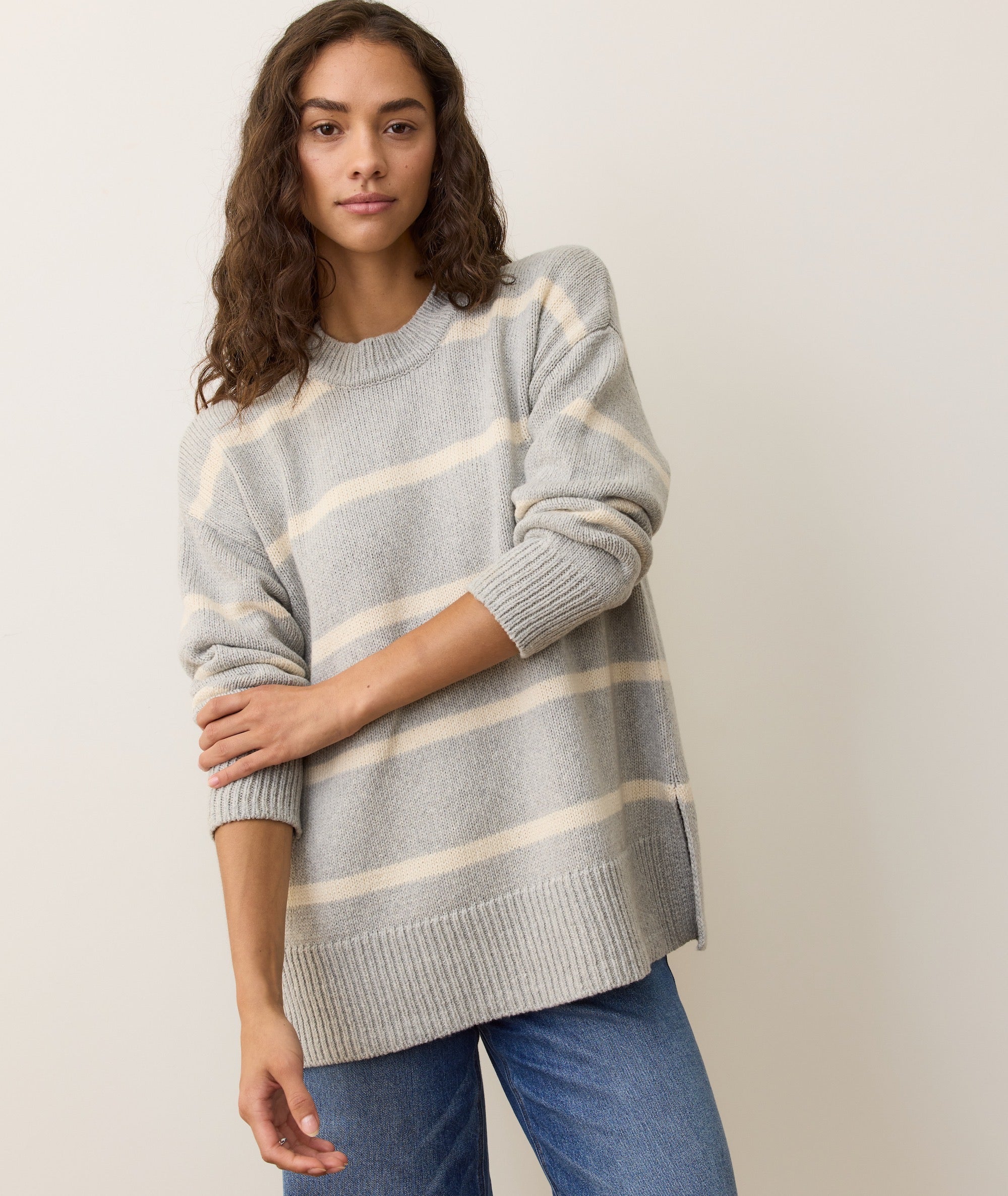 Berkeley Oversized Crewneck Sweater