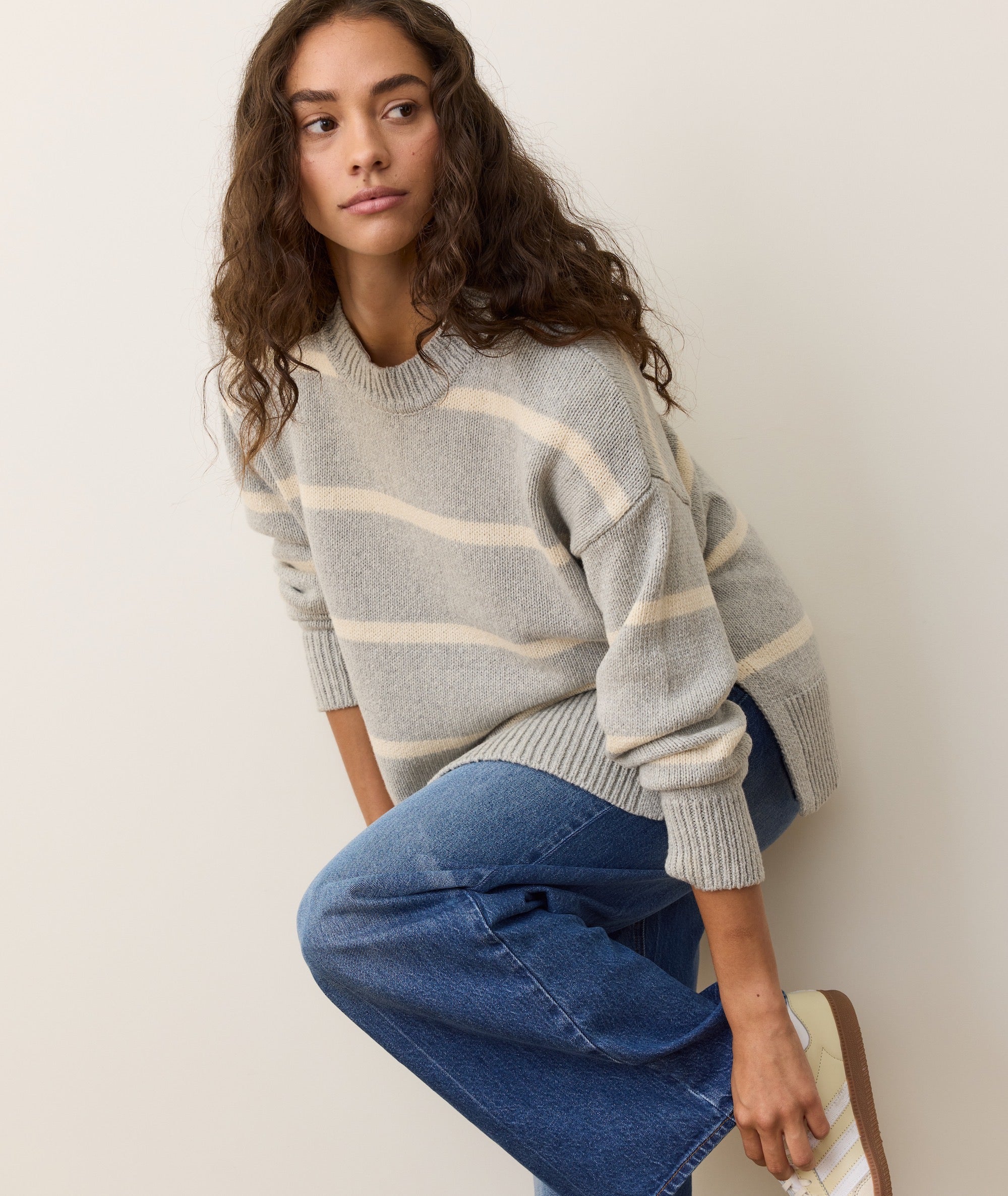 Berkeley Oversized Crewneck Sweater