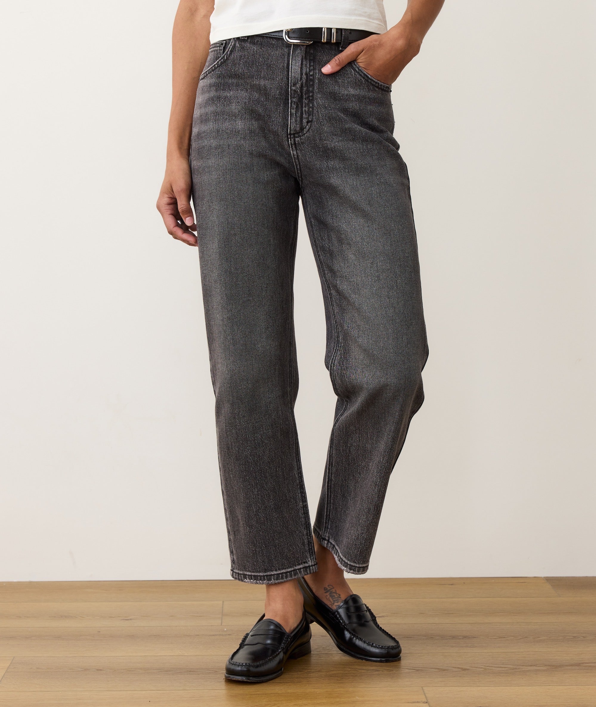Charlie Denim Straight Leg Pant