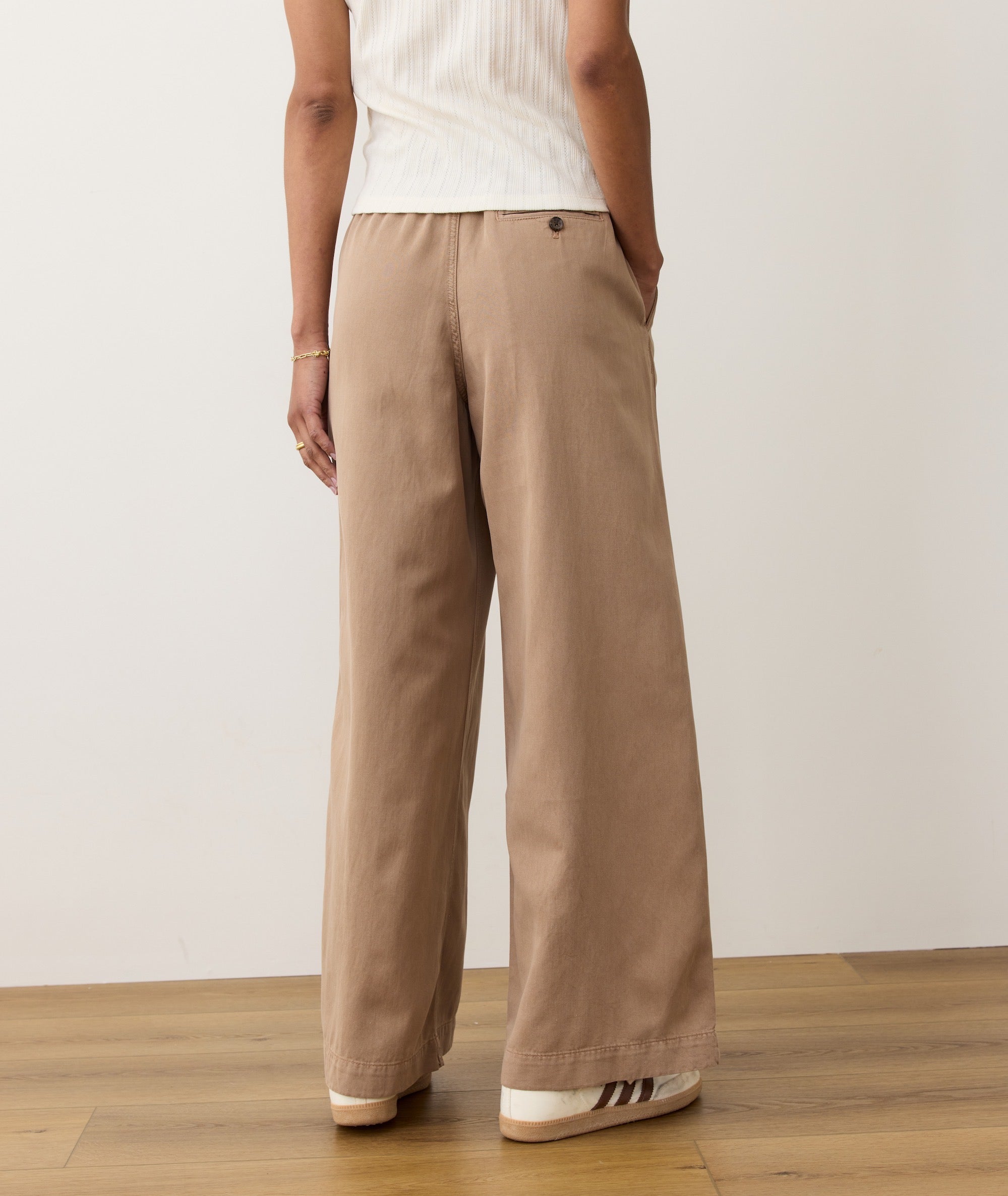 Allison Pleated Wide Leg Trouser