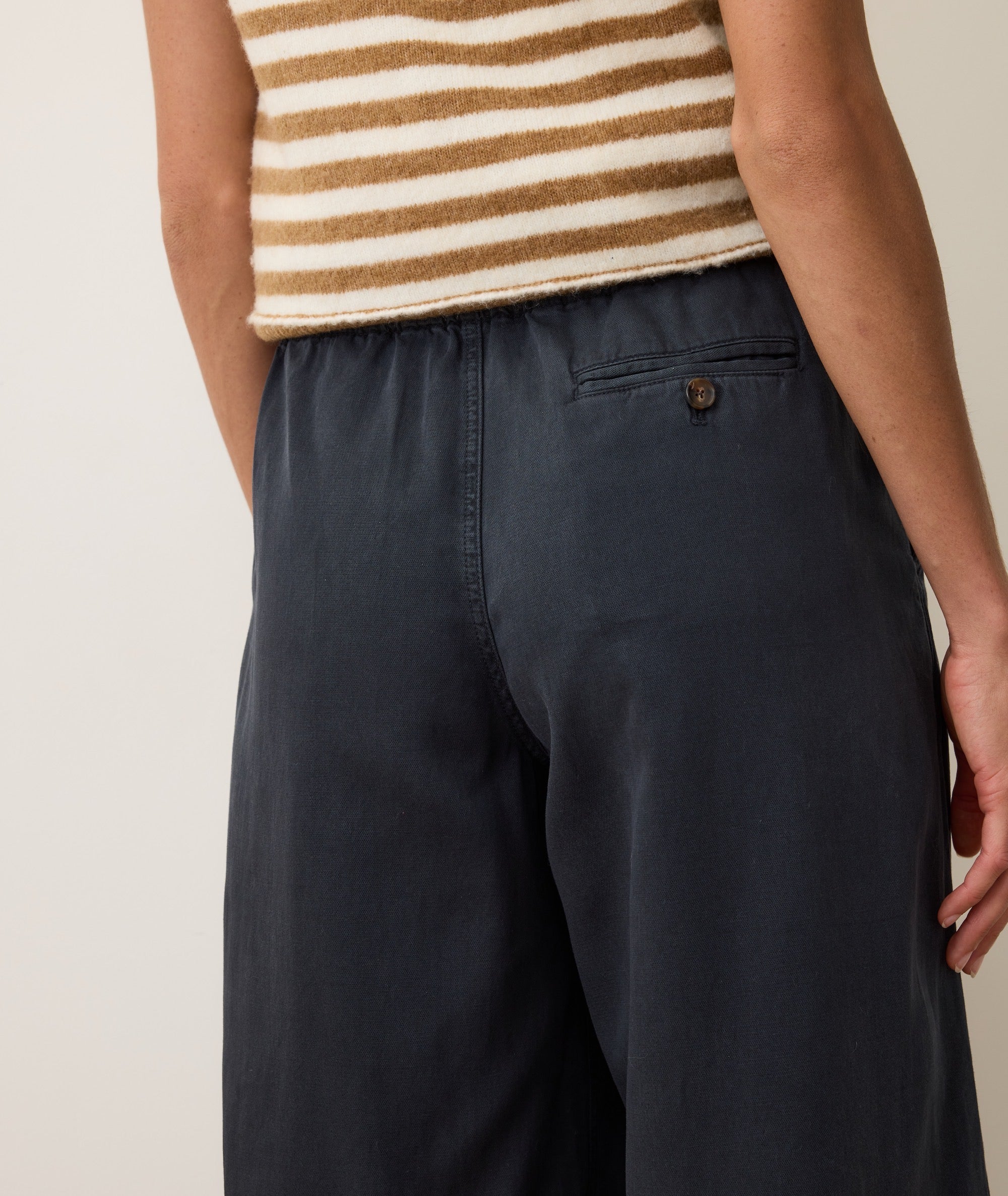 Allison Pleated Wide Leg Trouser