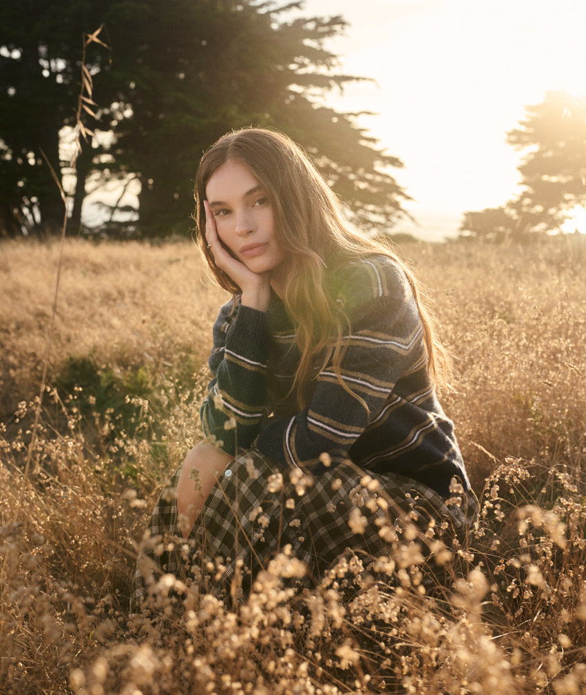 Coastal Merino Crewneck Sweater