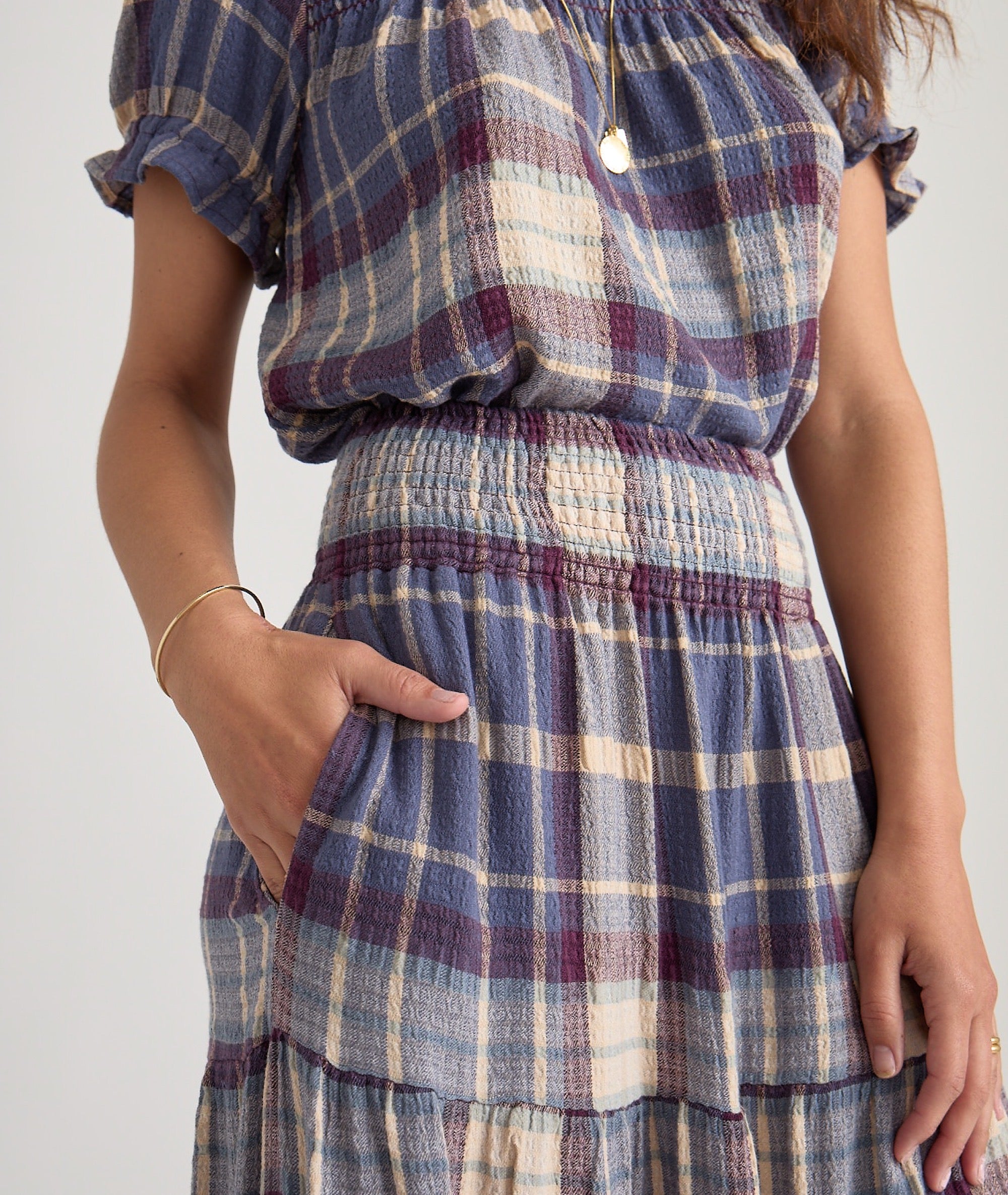 Chloe Smocked Maxi Skirt – Marine Layer