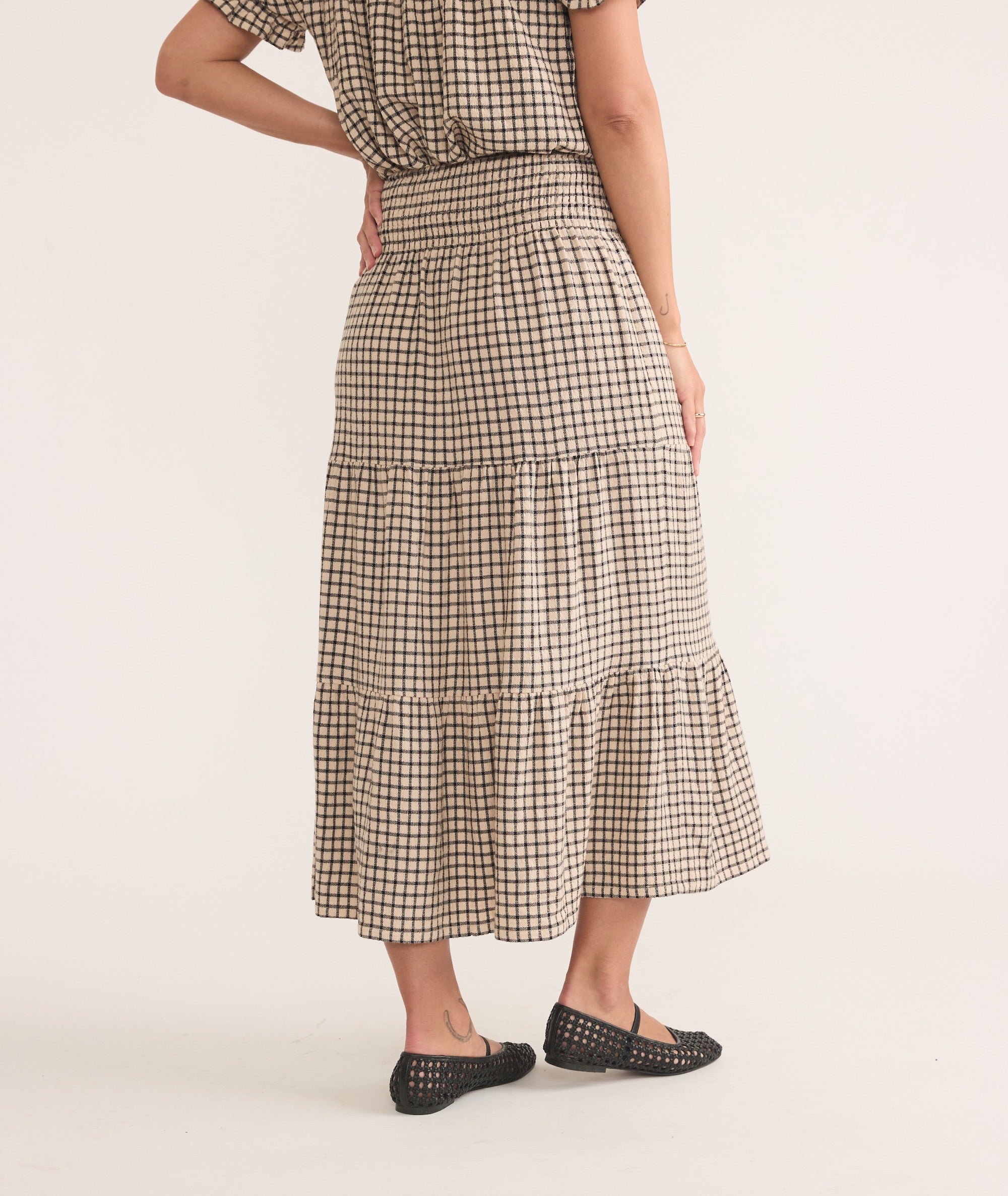 Wool Skirt Plaid Skirt Maxi Skirt New York And Company Chloe