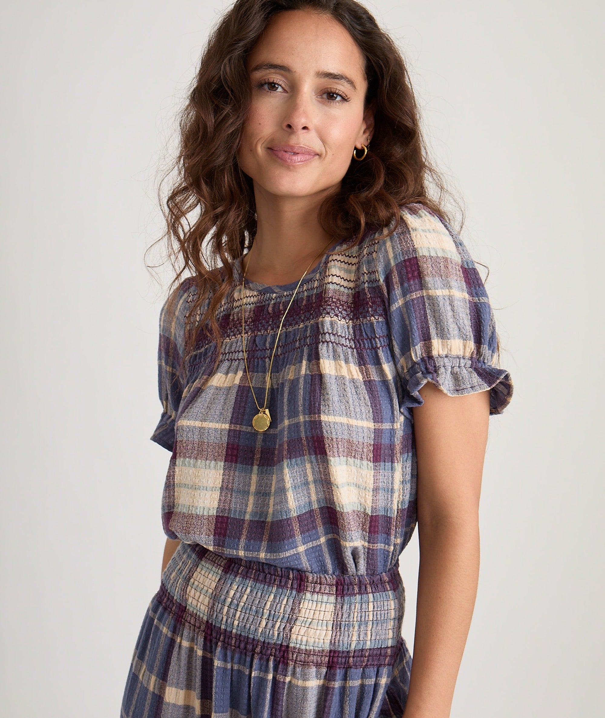 Ivy Smocked Dress – Marine Layer