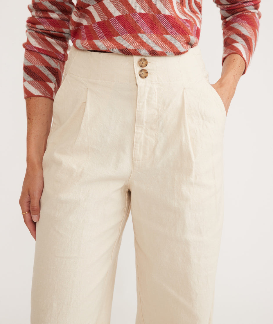 Flora High Waisted Trouser