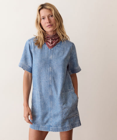 Izzy Denim Shift Dress
