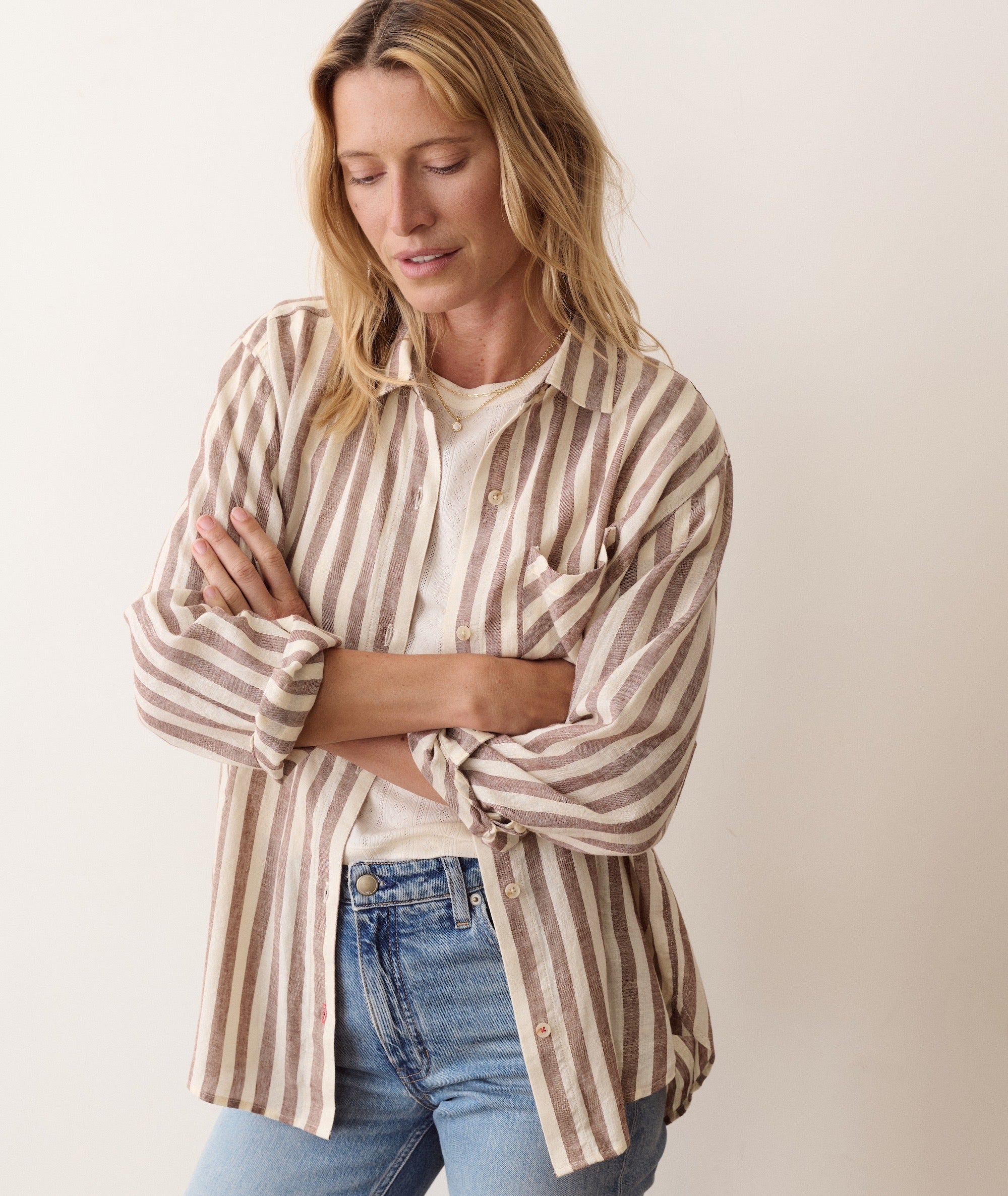 Jane Relaxed Linen Shirt
