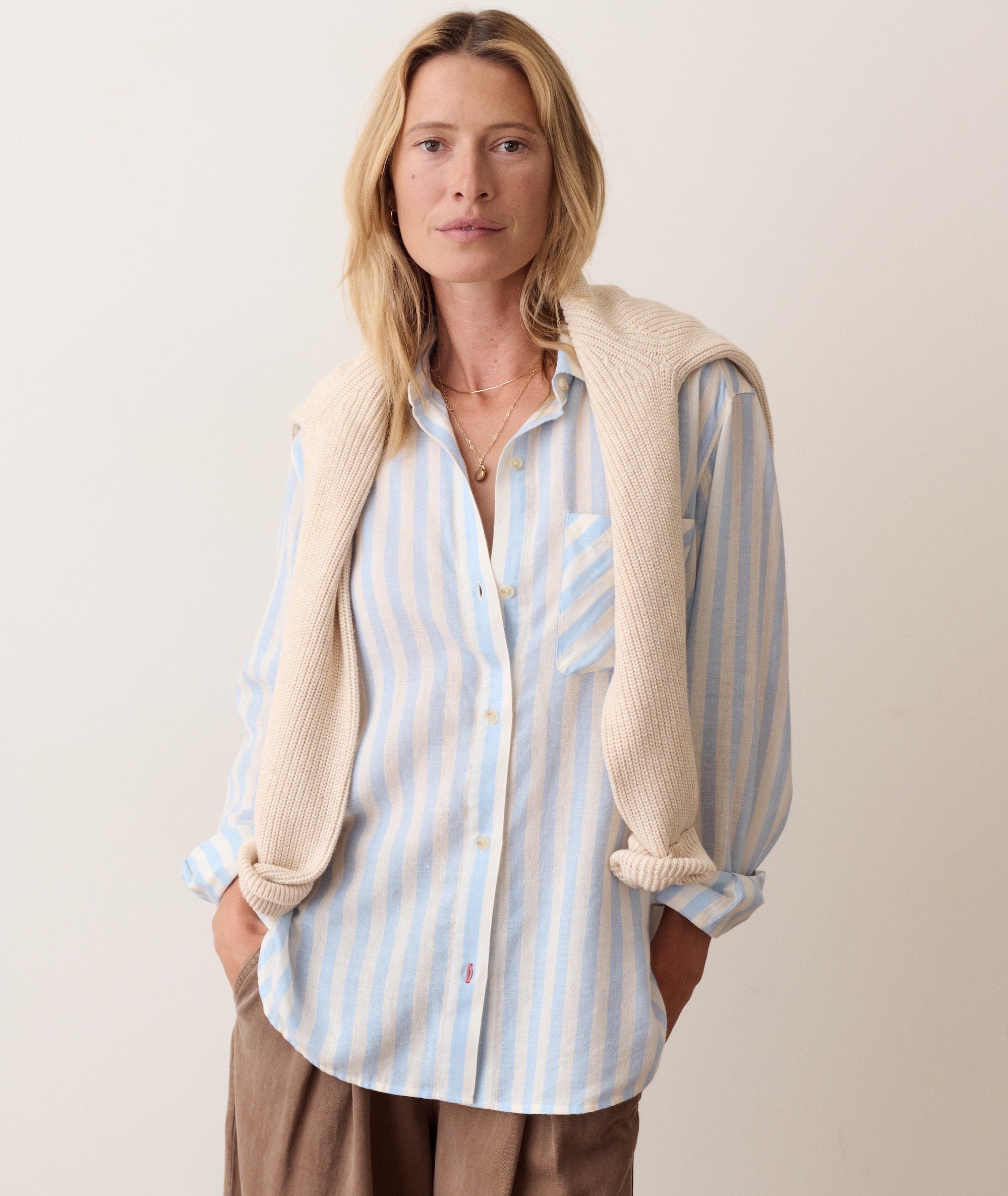 Jane Relaxed Linen Shirt
