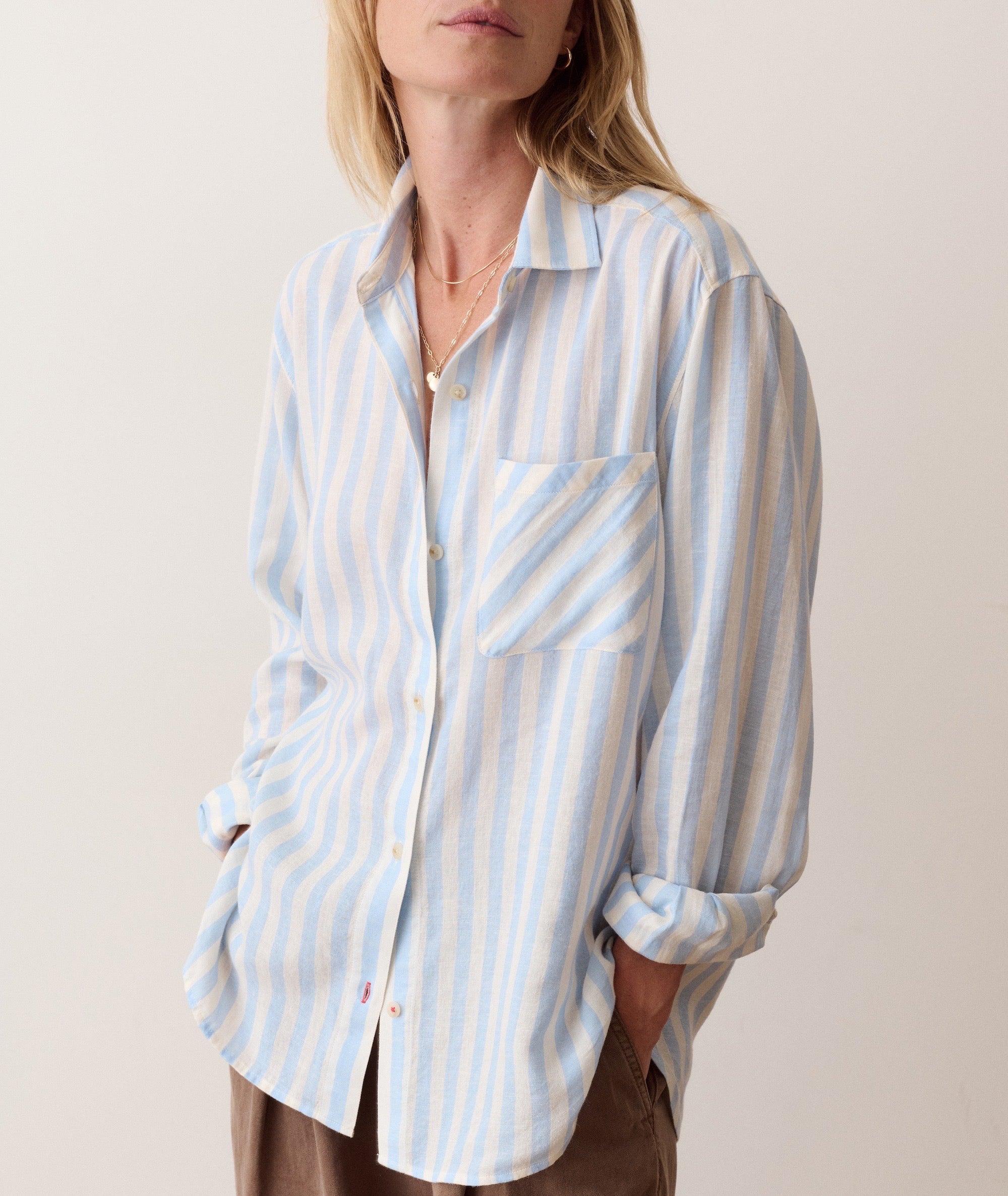 Jane Relaxed Linen Shirt