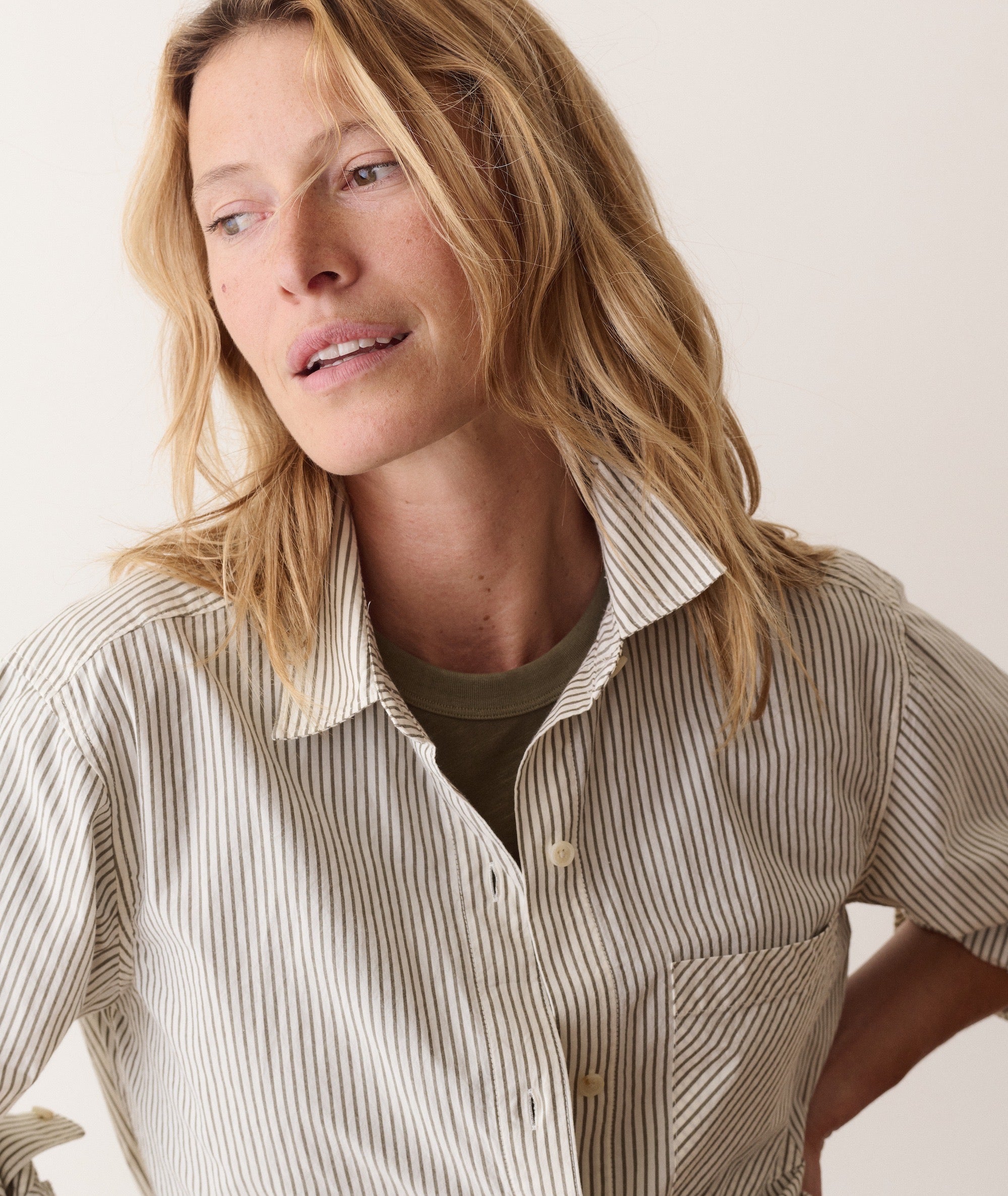 Jane Relaxed Cali Poplin Shirt