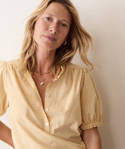 Josie Poplin Blouse