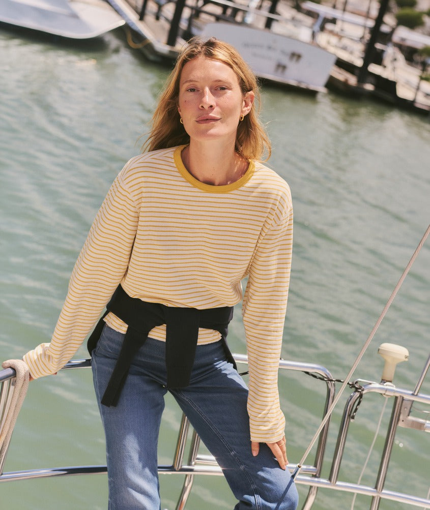 Poppy Double Knit Crewneck