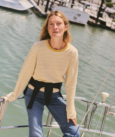 Poppy Double Knit Crewneck