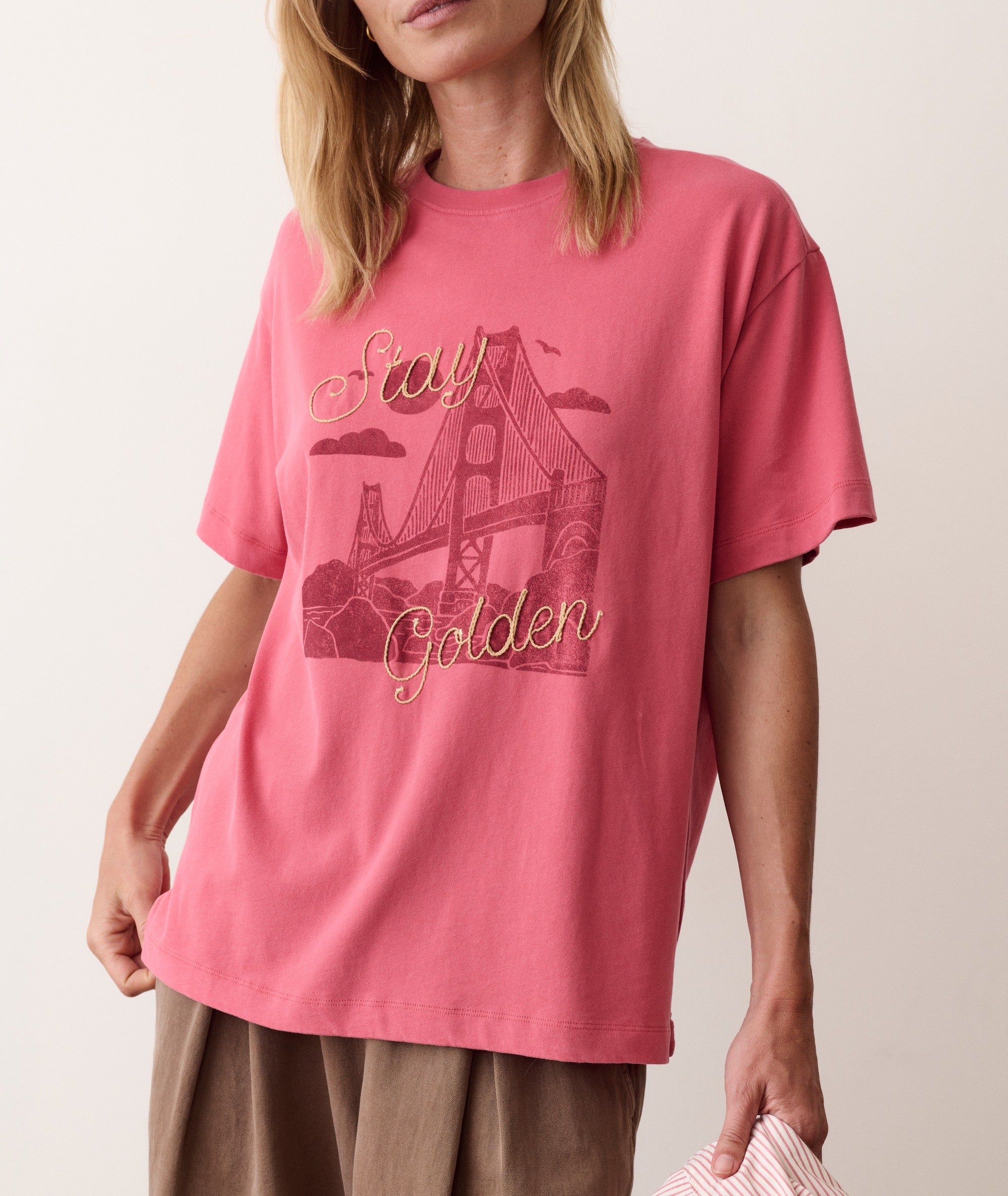 Dream Jersey Oversized Graphic Tee