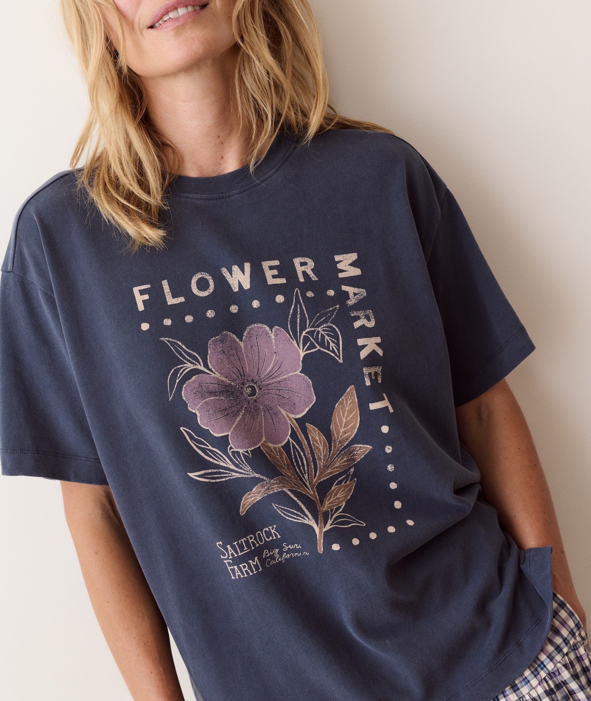 Dream Jersey Oversized Graphic Tee