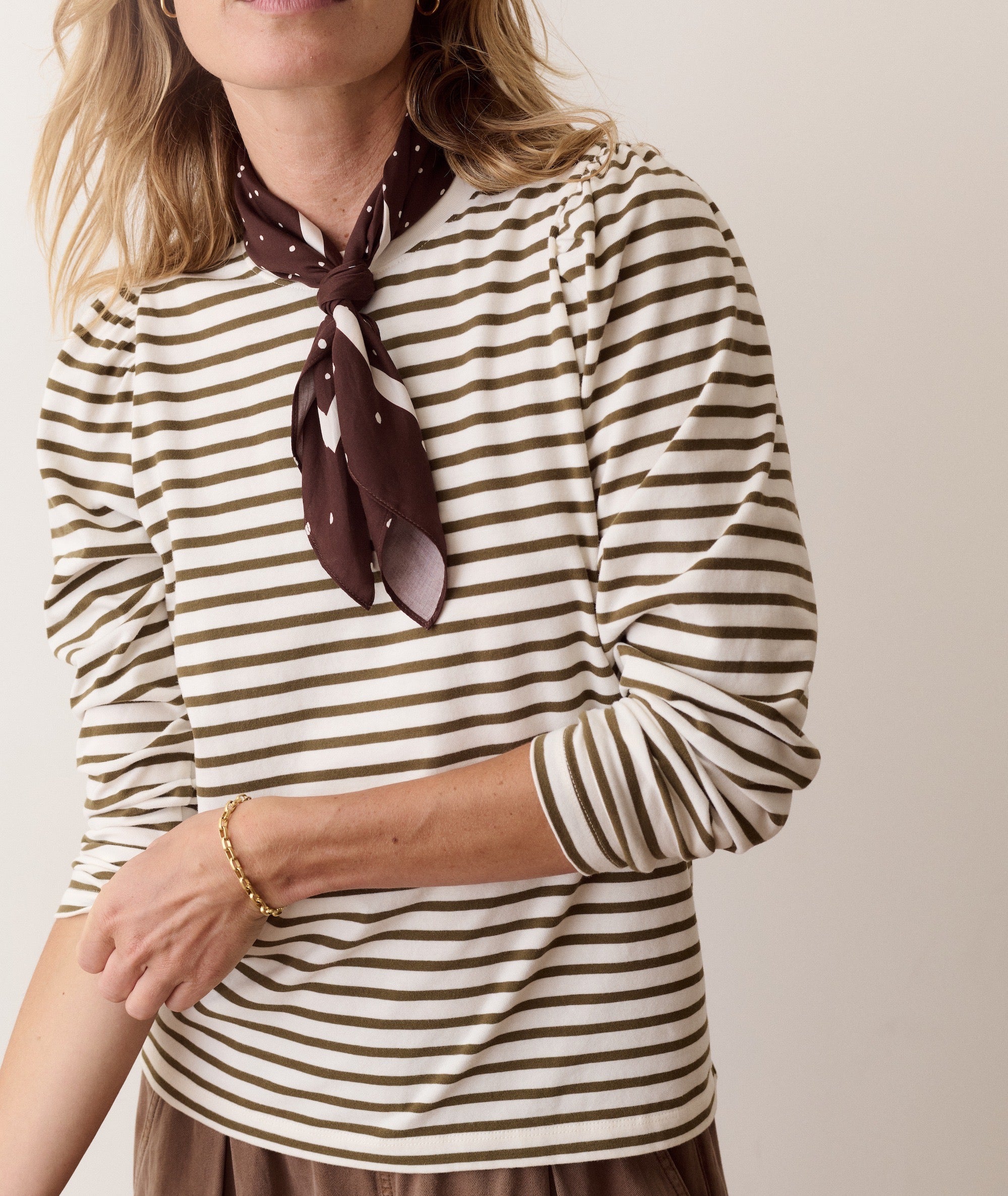 Dream Jersey Puff Sleeve Tee