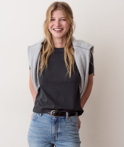 Dream Jersey Shrunken Crew Tee
