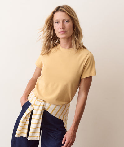 Dream Jersey Shrunken Crew Tee