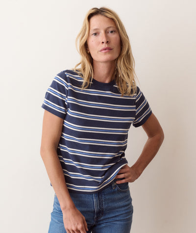 Dream Jersey Shrunken Crew Tee