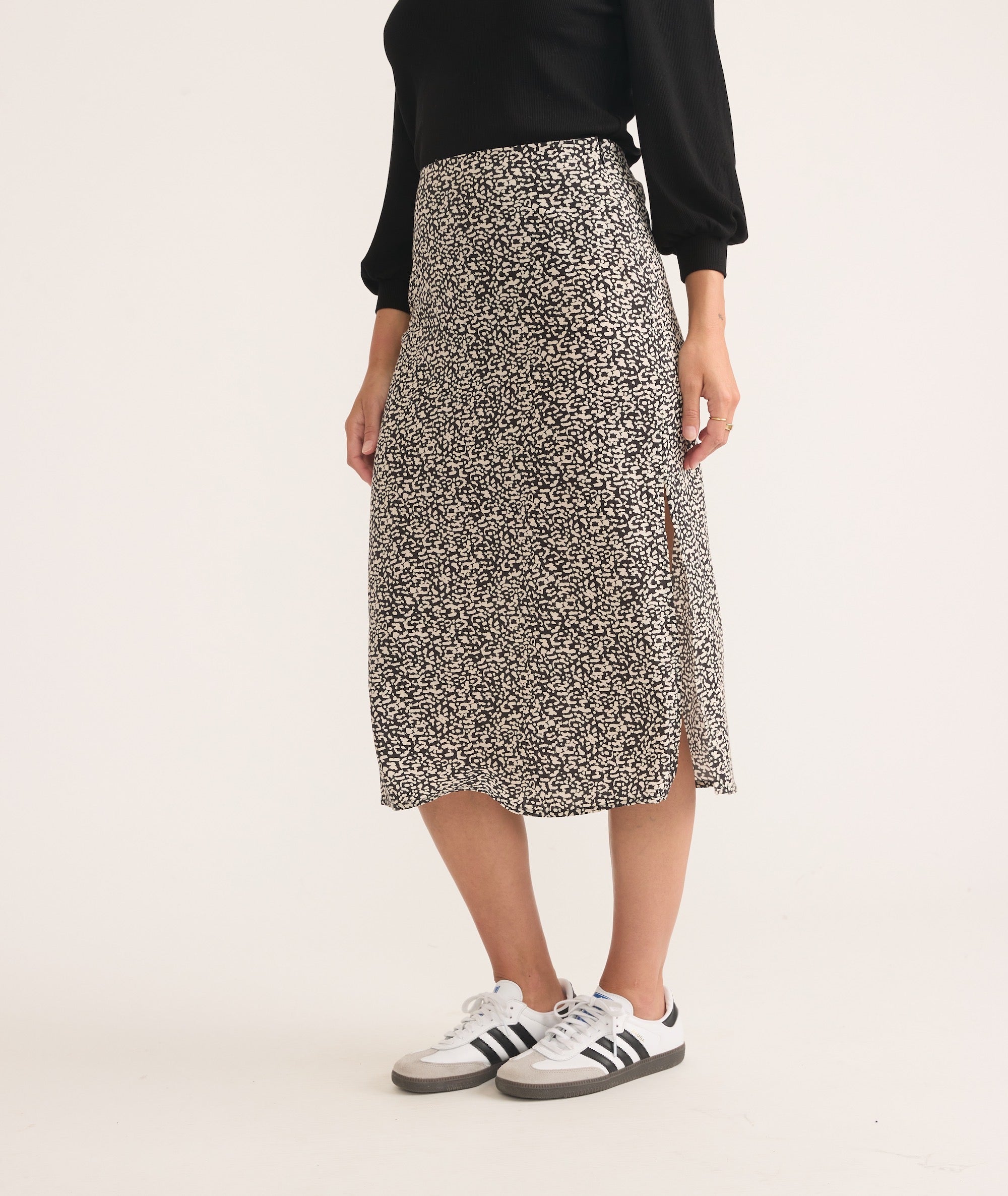 Our Grunge Punk Y2K Gyaru Patchwork Leopard Print Ruffle Hem