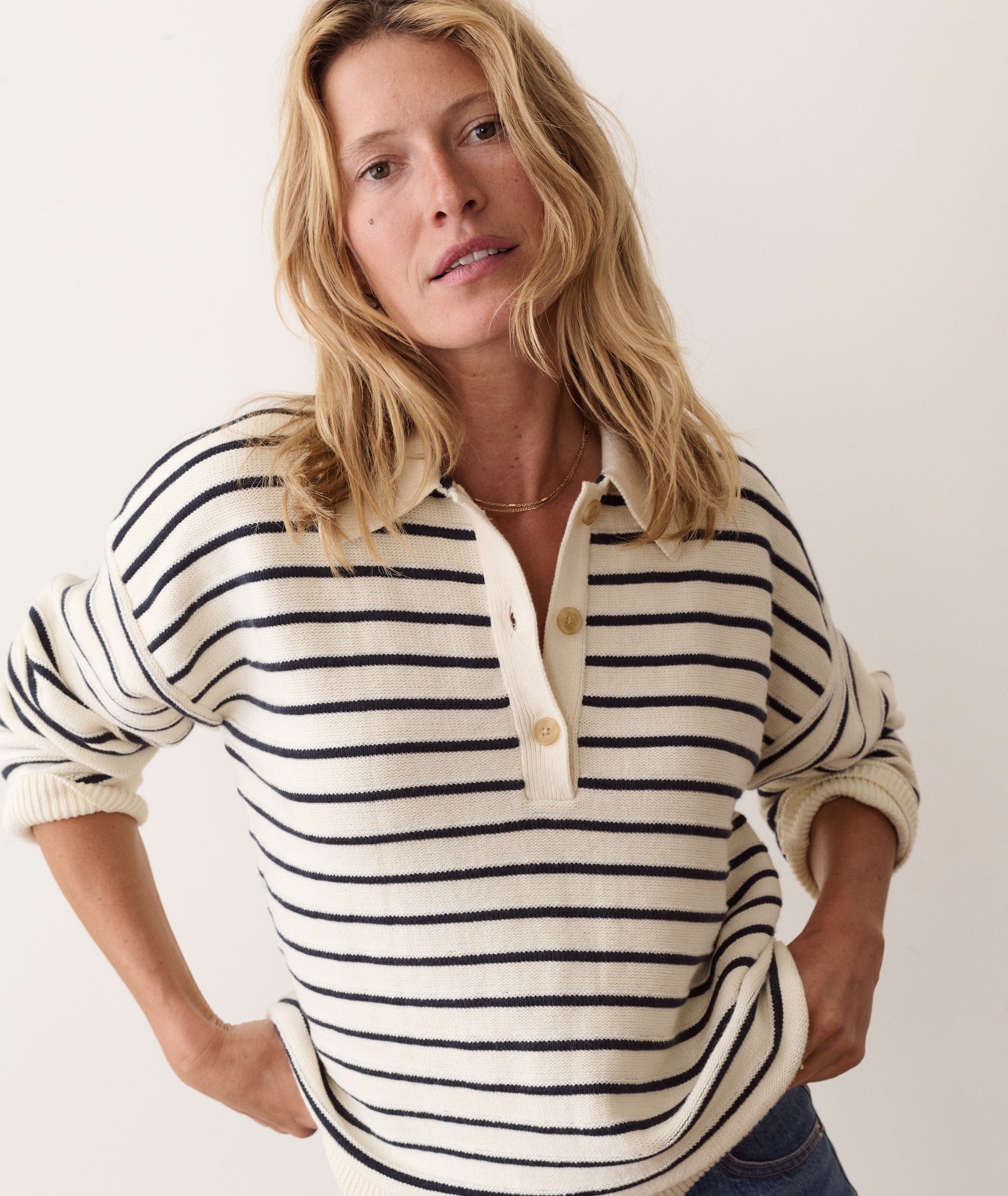 Valerie Polo Sweater