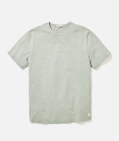 Saddle Hem Crew Tee