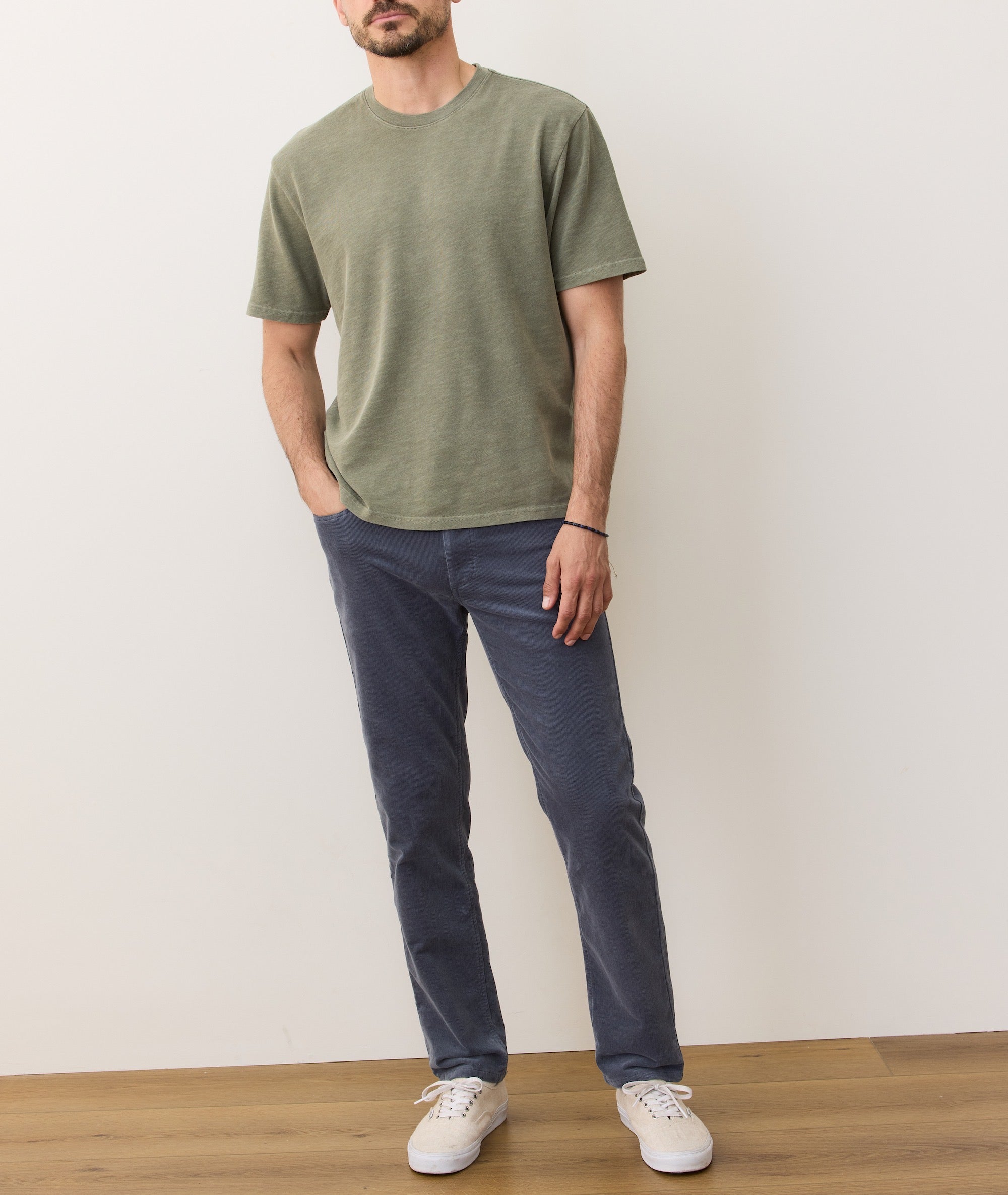 Relaxed Heavy Slub Tee