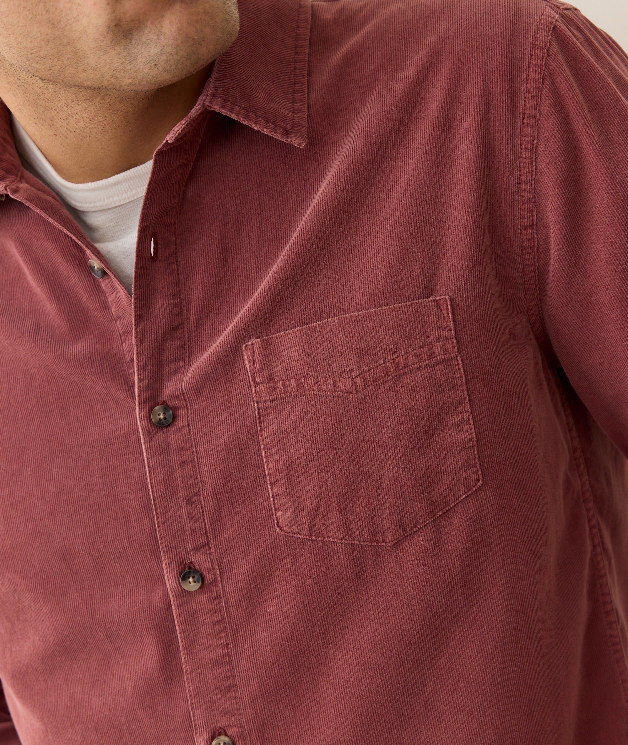 Lightweight Corduroy Shirt