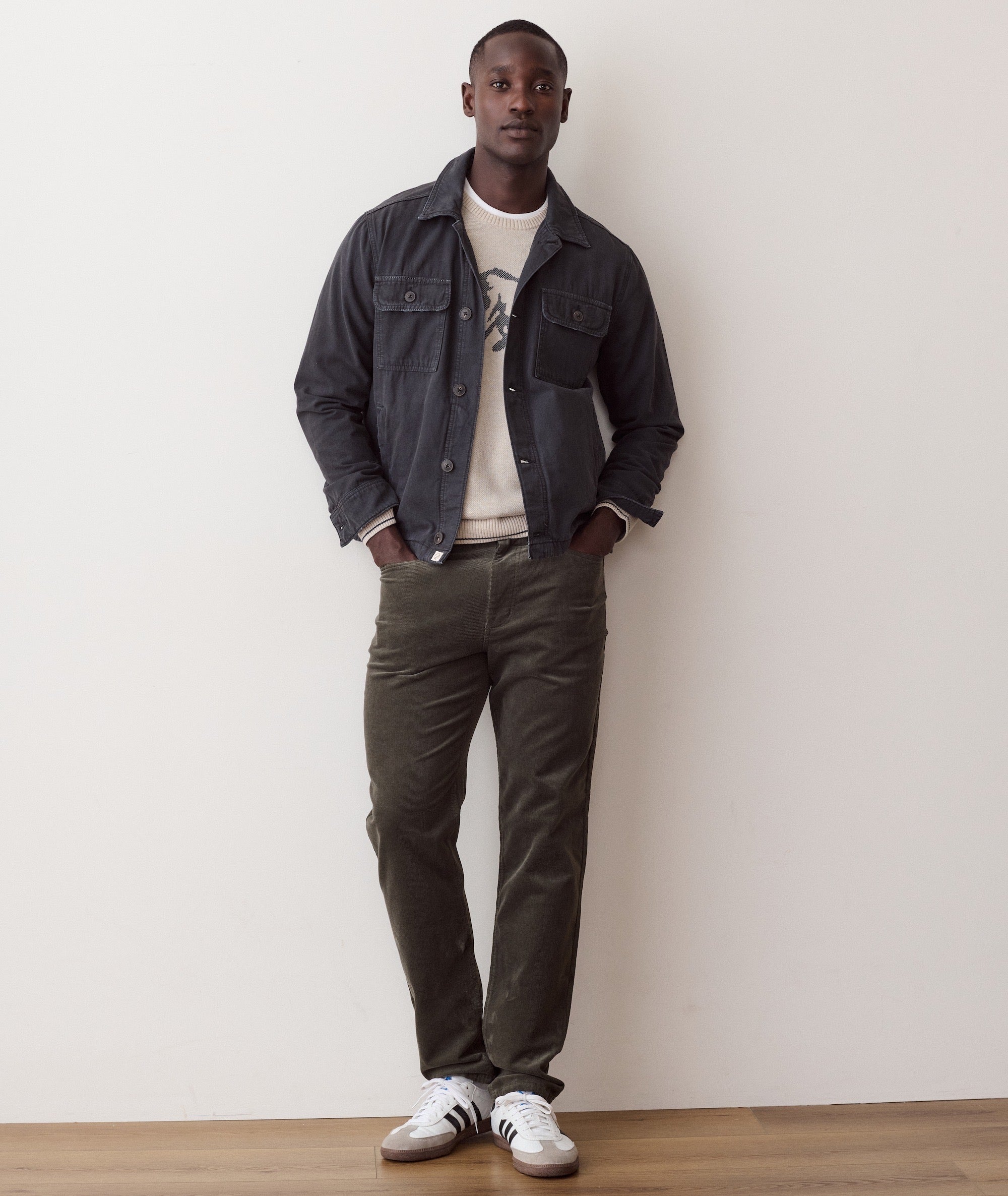 Flex Terry Cords - Slim Straight
