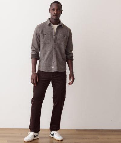 Comfortable brown corduroy pants