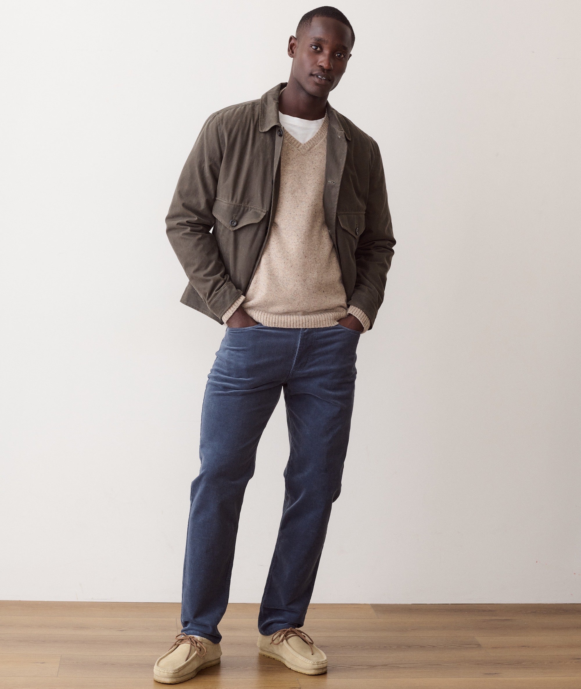 Flex Terry Cords - Slim Straight