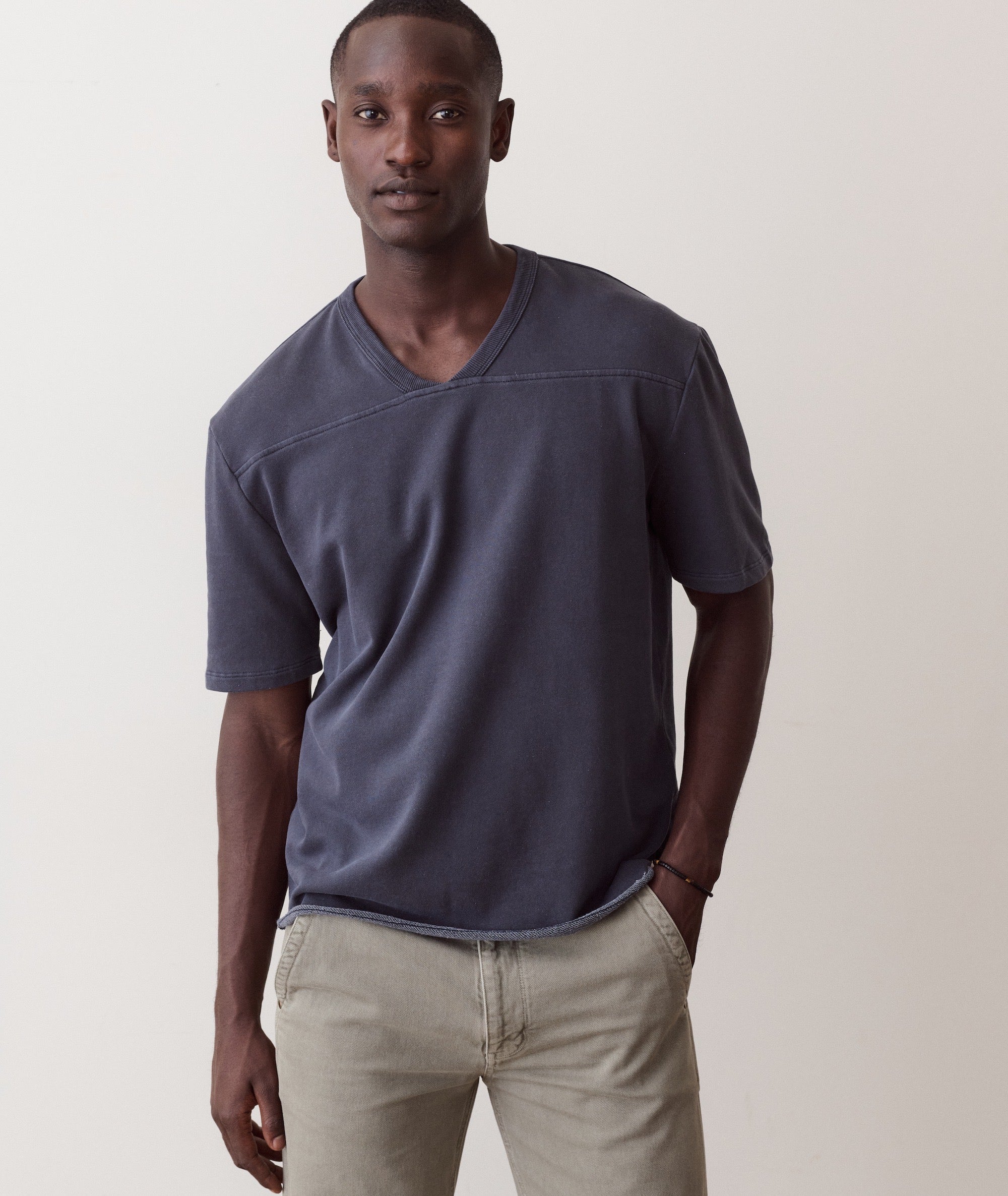 Cloud 9 Terry Football Tee