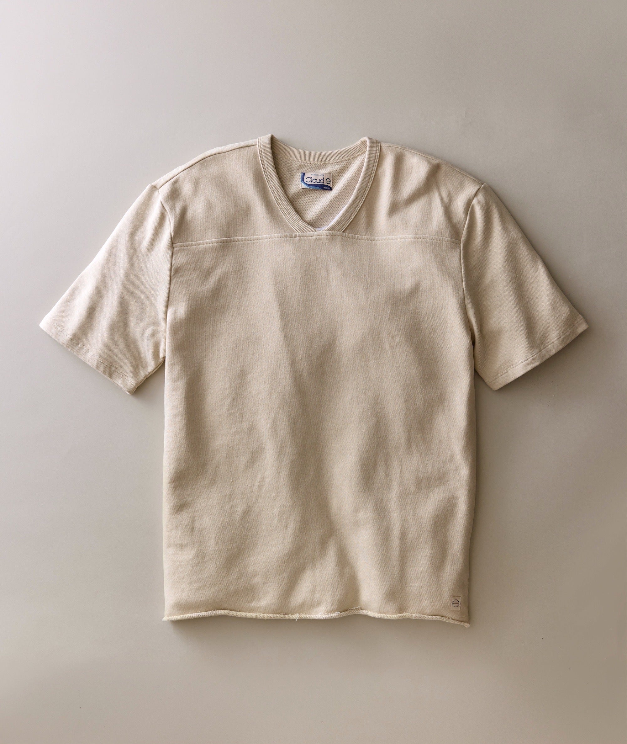 Cloud 9 Terry Football Tee