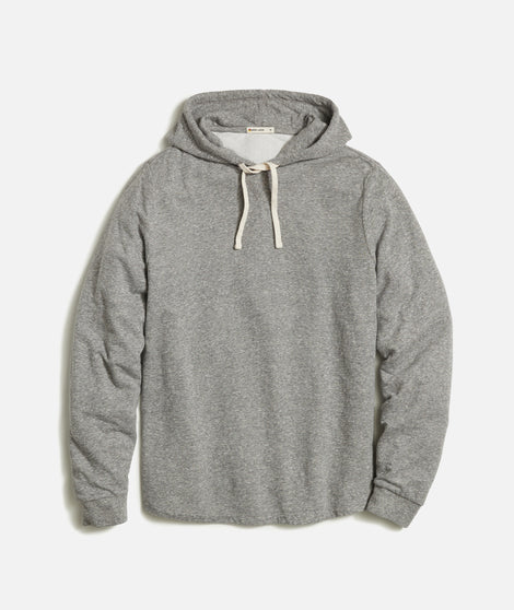 Double Knit Hoodie in Heather Grey