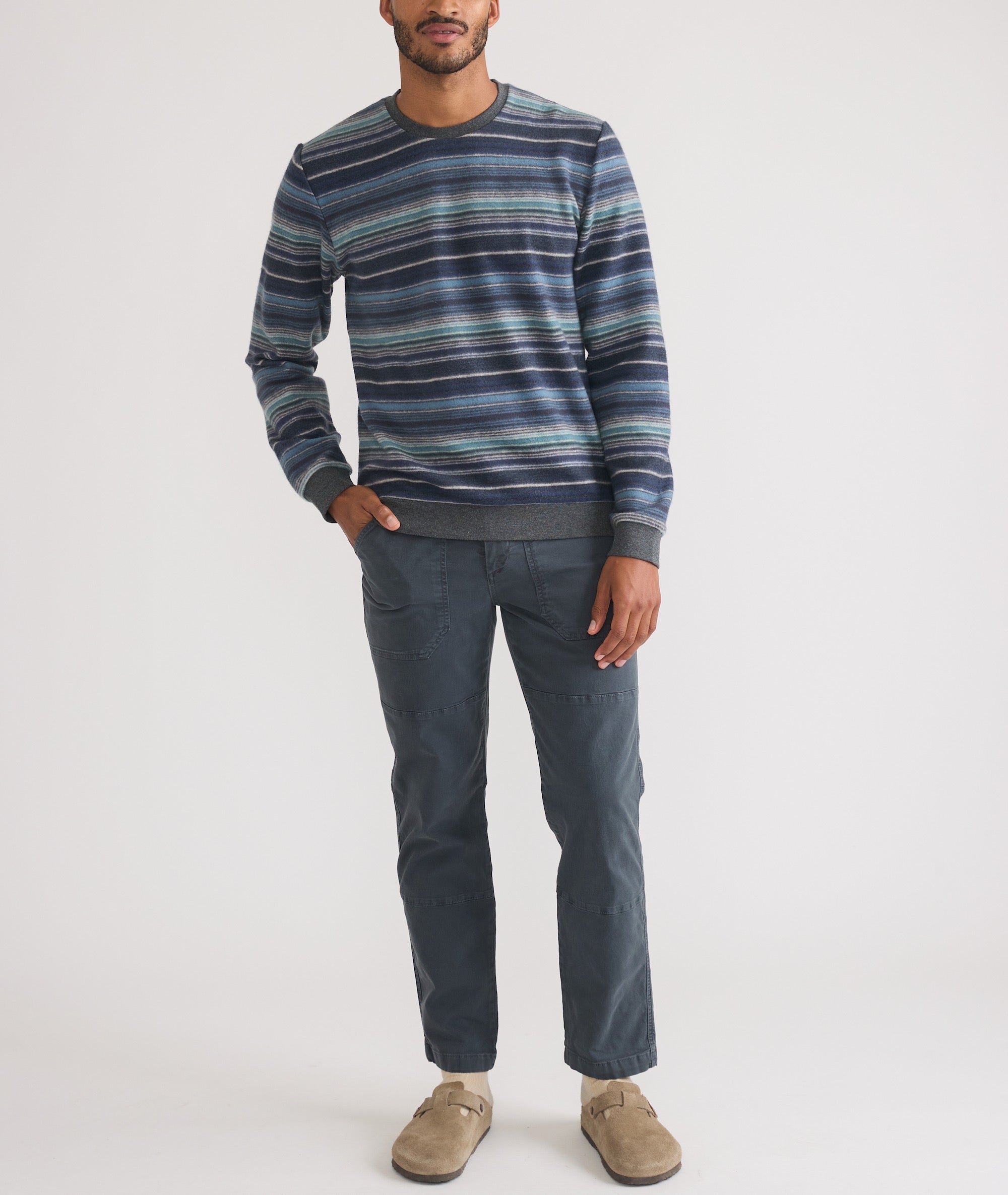 Cloud 9 Fleece Out Crewneck – Marine Layer